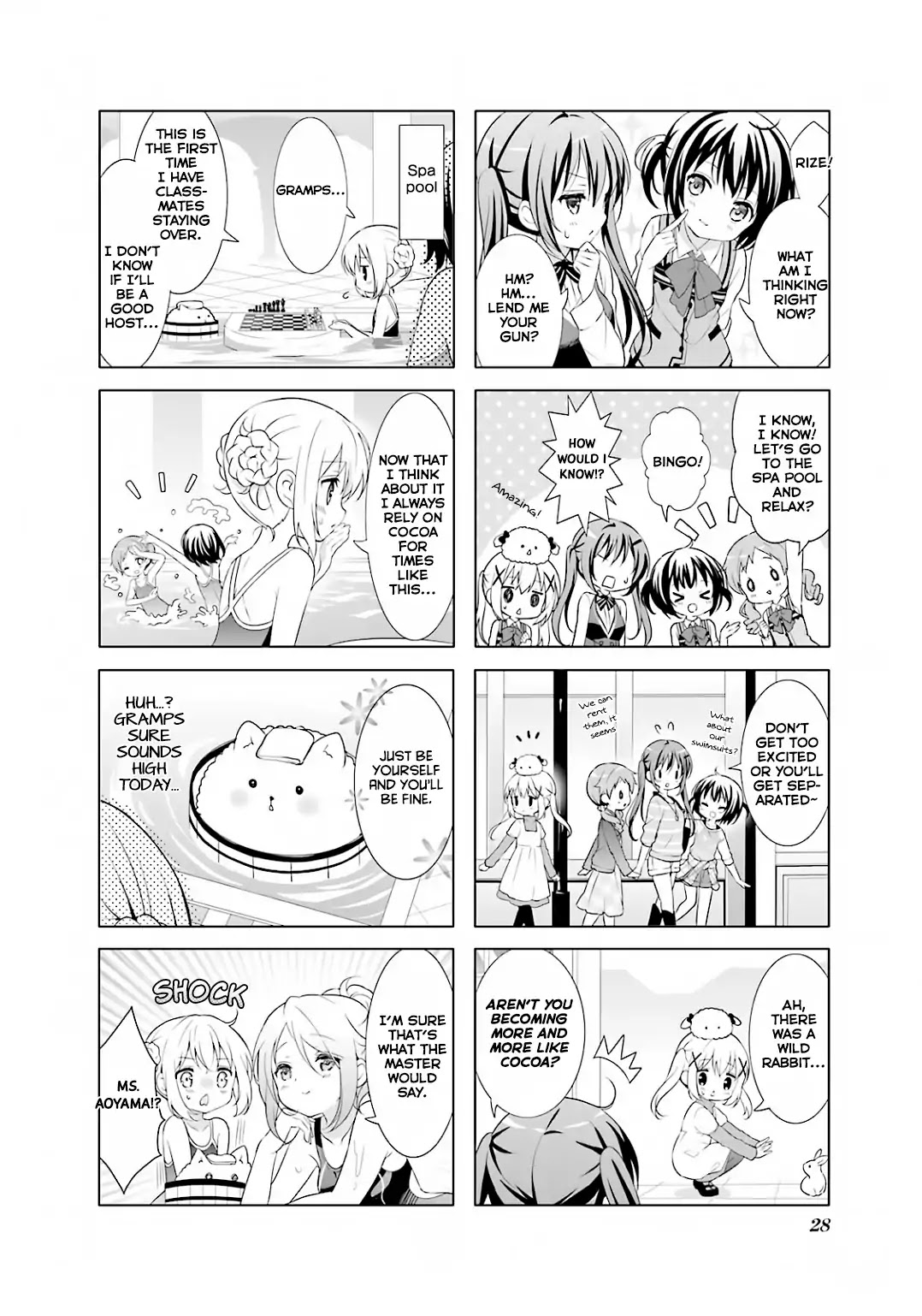 Gochuumon wa Usagi Desu ka? Chapter 3.3 page 5 - Vol.3 Chapter 3