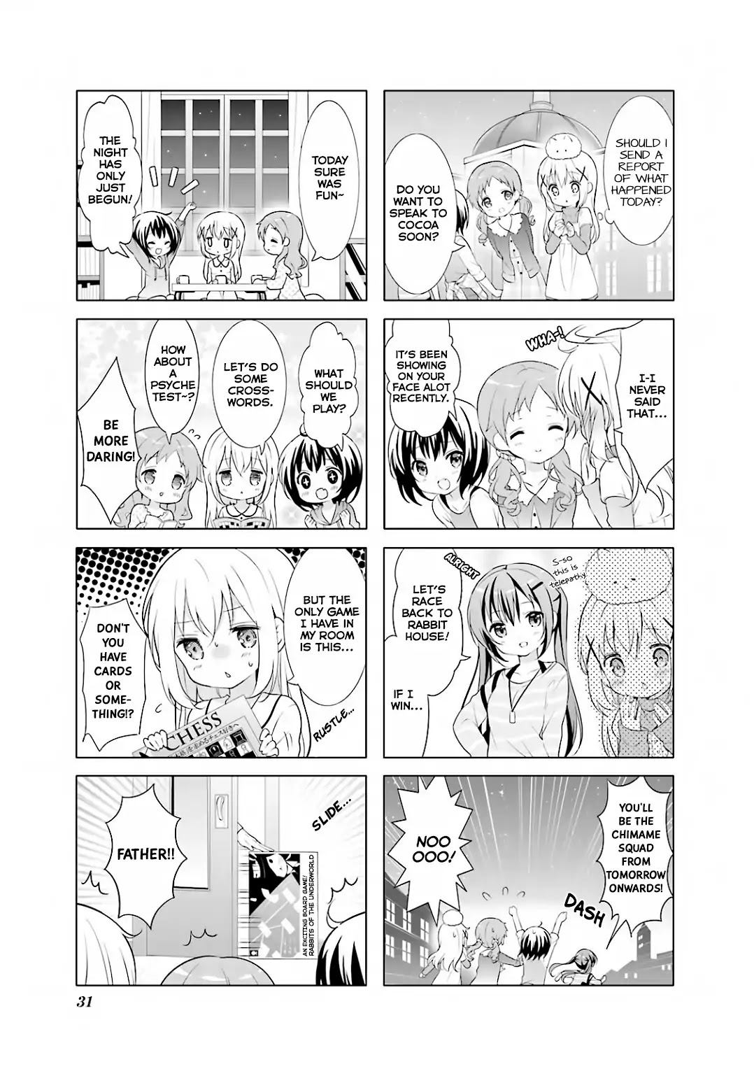 Gochuumon wa Usagi Desu ka? Chapter 3.3 page 8 - Vol.3 Chapter 3