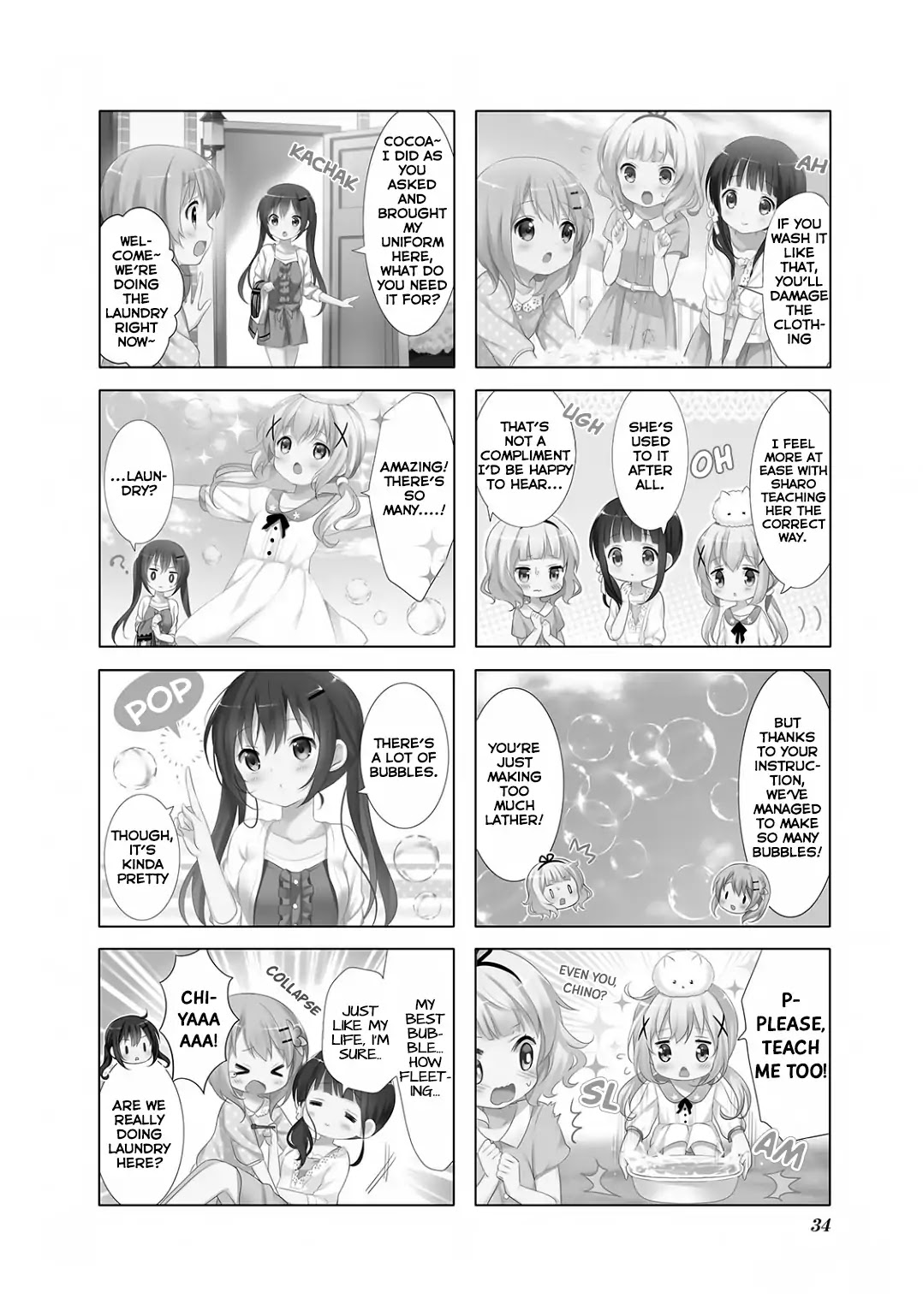Gochuumon wa Usagi Desu ka? Chapter 3.4 page 3 - Vol 3 Chapter 4
