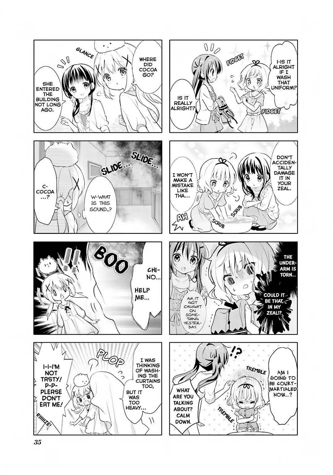 Gochuumon wa Usagi Desu ka? Chapter 3.4 page 4 - Vol 3 Chapter 4