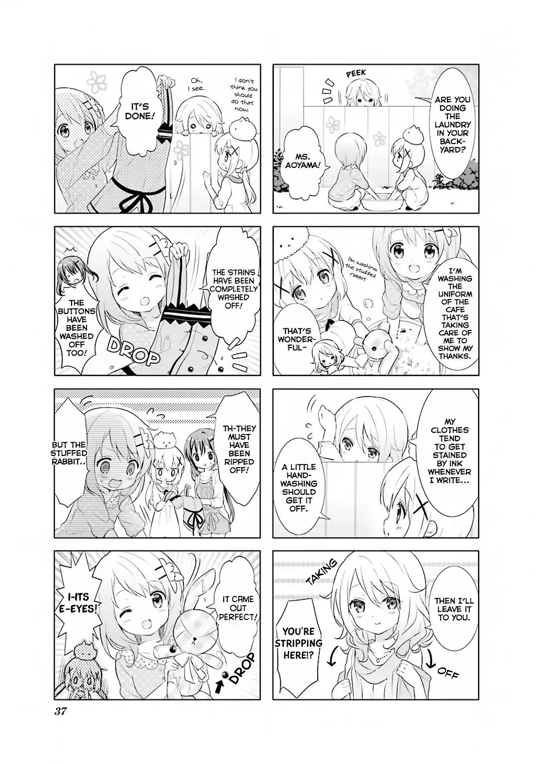 Gochuumon wa Usagi Desu ka? Chapter 3.4 page 6 - Vol 3 Chapter 4