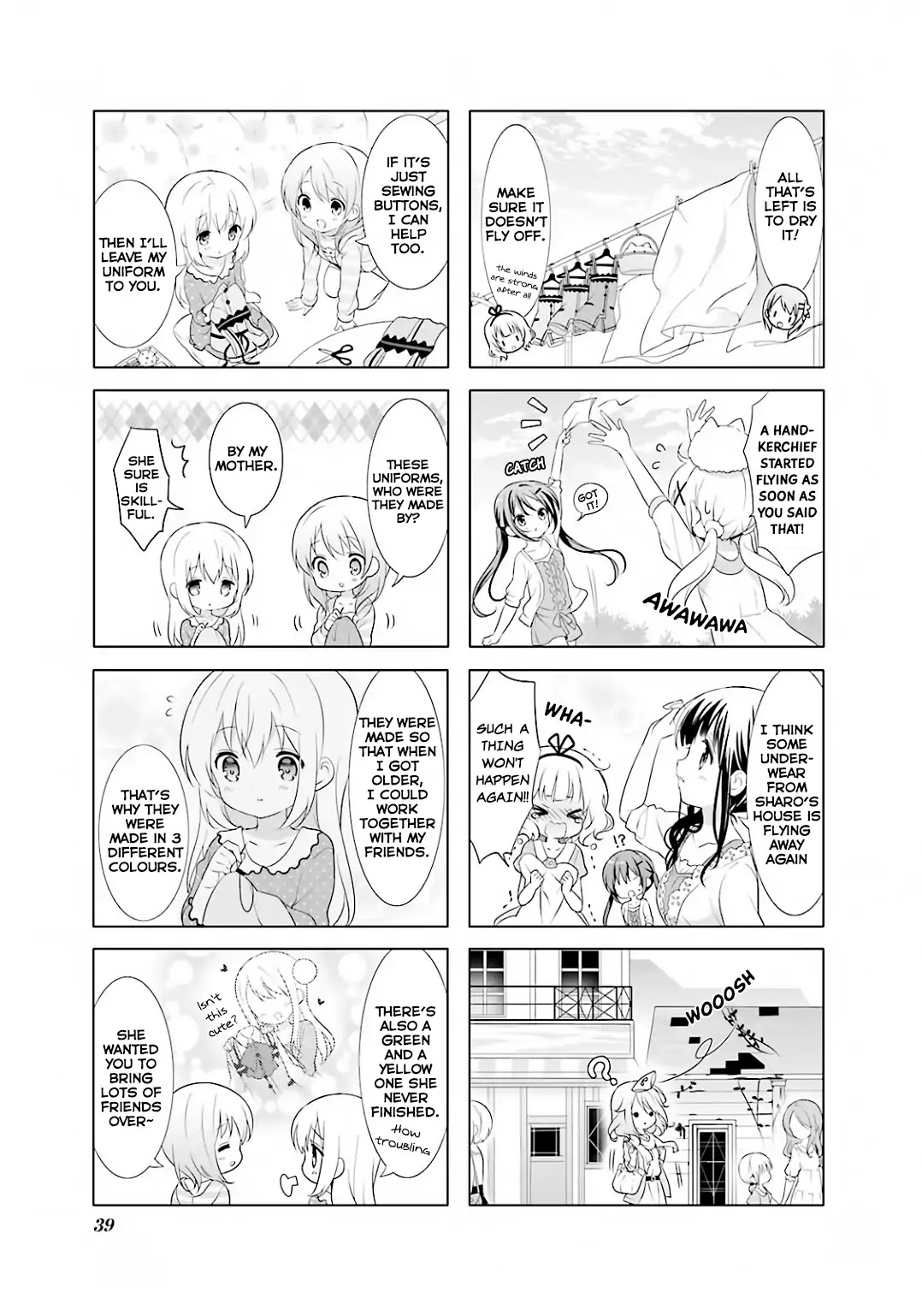Gochuumon wa Usagi Desu ka? Chapter 3.4 page 8 - Vol 3 Chapter 4