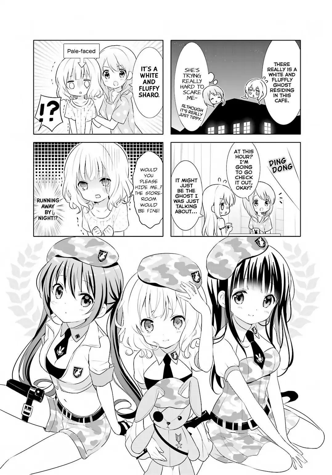 Gochuumon wa Usagi Desu ka? Chapter 3.5 page 2 - Vol.3 Chapter 5