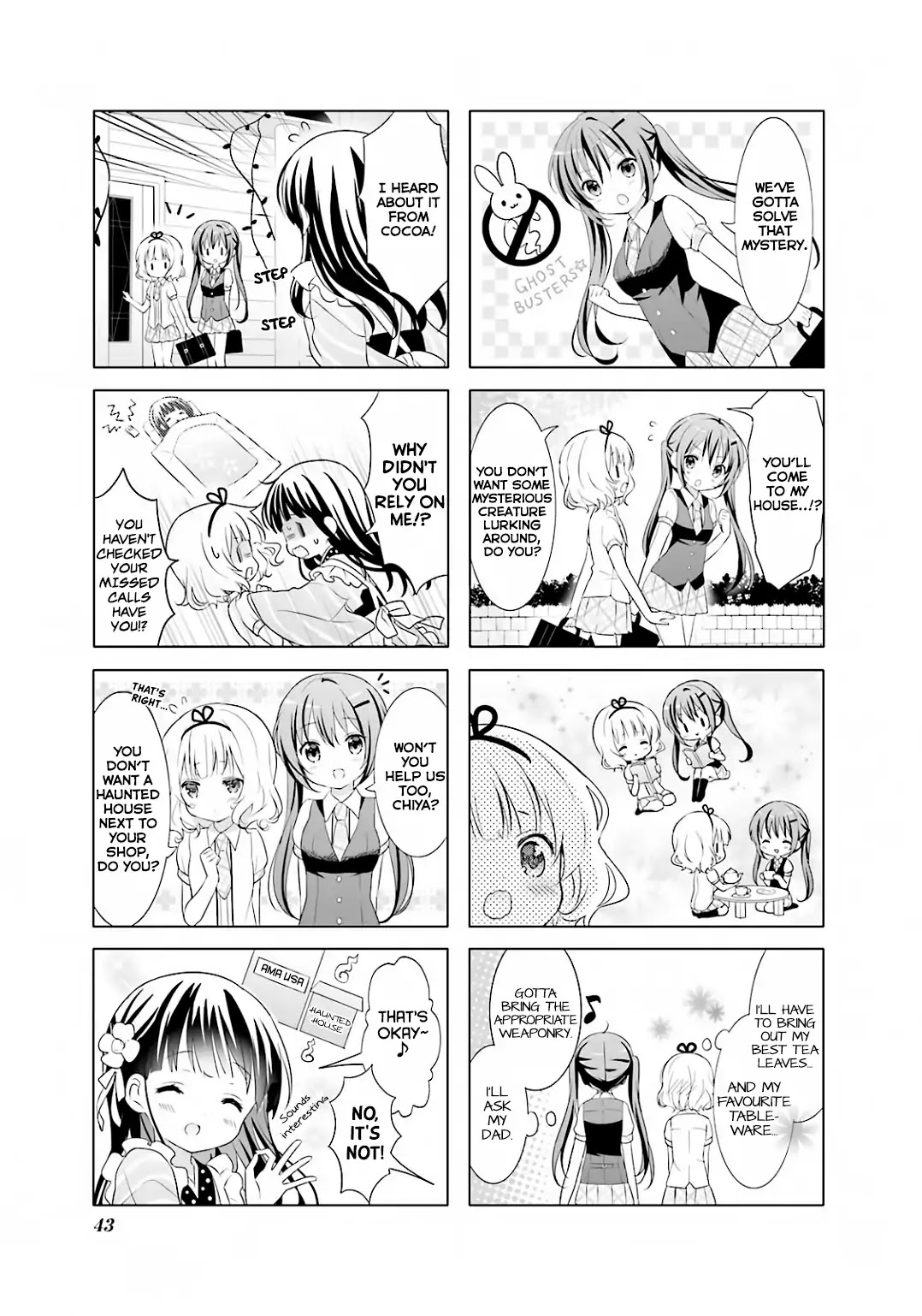 Gochuumon wa Usagi Desu ka? Chapter 3.5 page 4 - Vol.3 Chapter 5