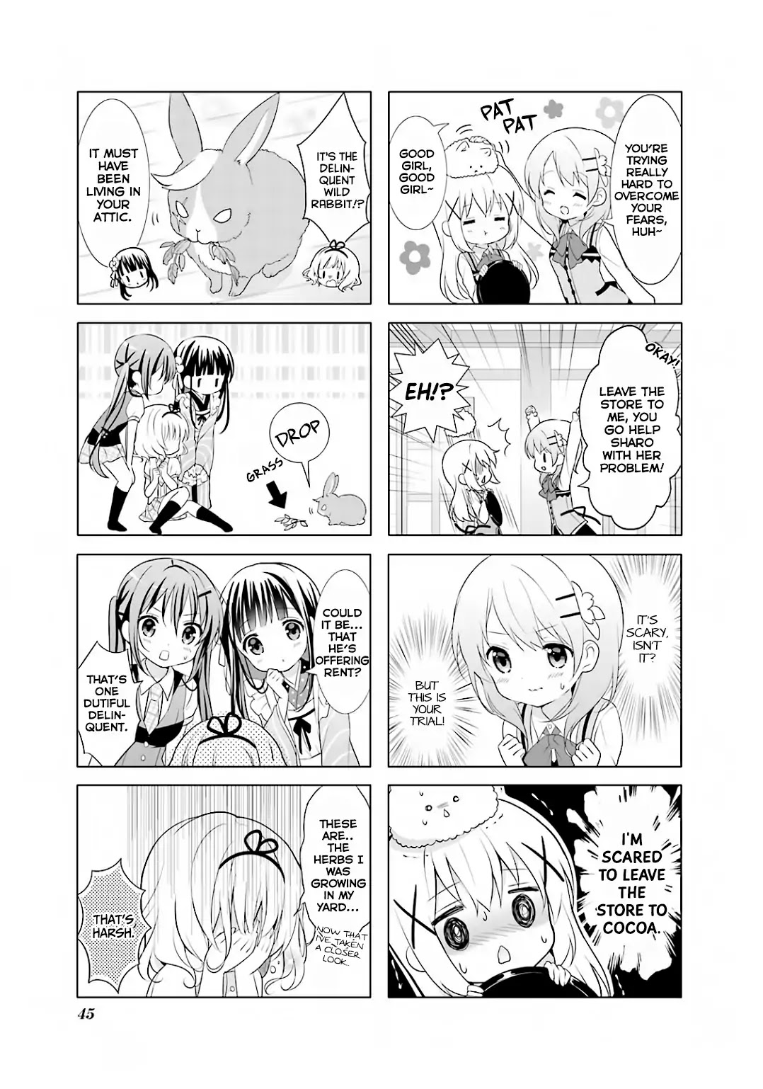 Gochuumon wa Usagi Desu ka? Chapter 3.5 page 6 - Vol.3 Chapter 5