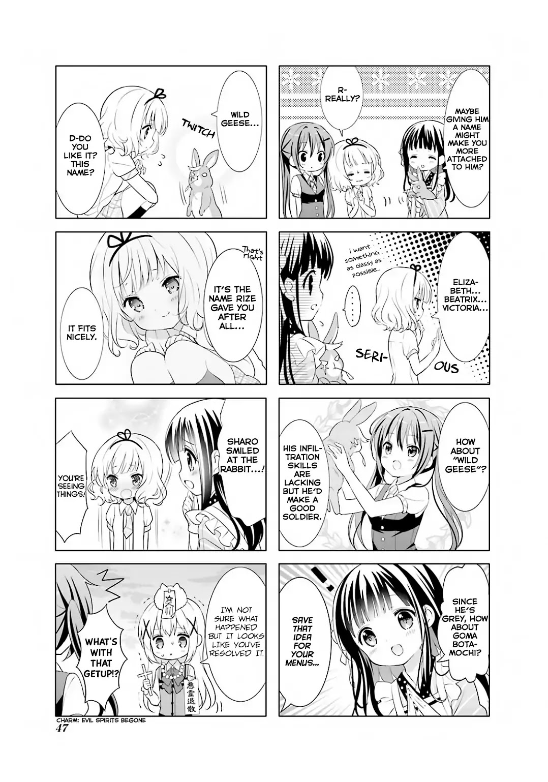 Gochuumon wa Usagi Desu ka? Chapter 3.5 page 8 - Vol.3 Chapter 5