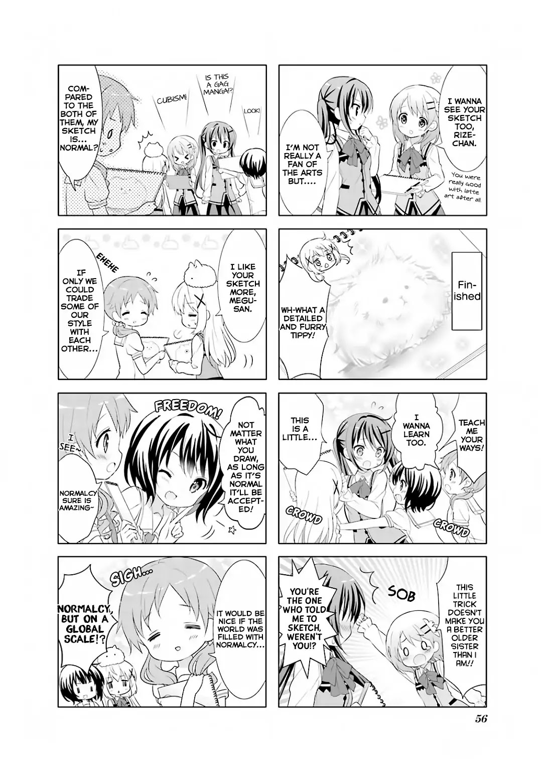 Gochuumon wa Usagi Desu ka? Chapter 3.6 page 7 - Vol.3 Chapter 6