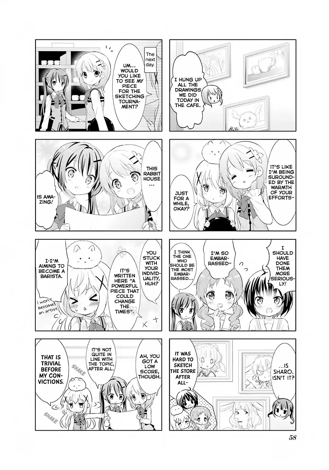 Gochuumon wa Usagi Desu ka? Chapter 3.6 page 9 - Vol.3 Chapter 6