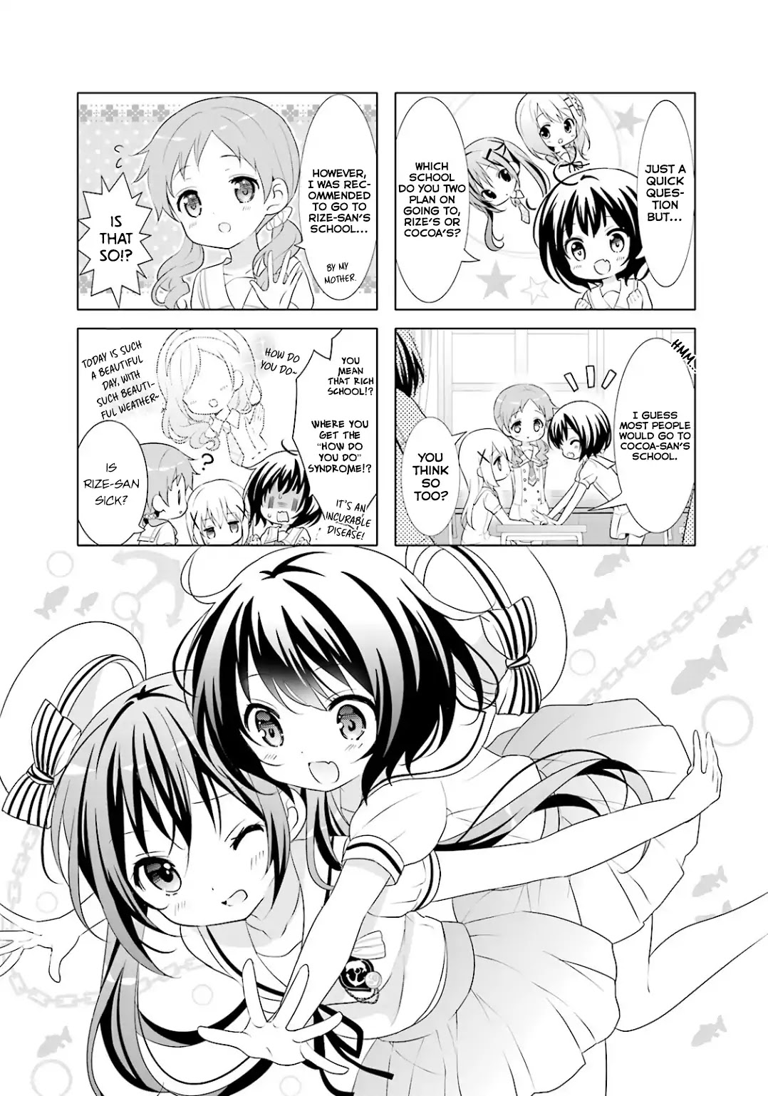 Gochuumon wa Usagi Desu ka? Chapter 3.8 page 2 - Vol.3 Chapter 8