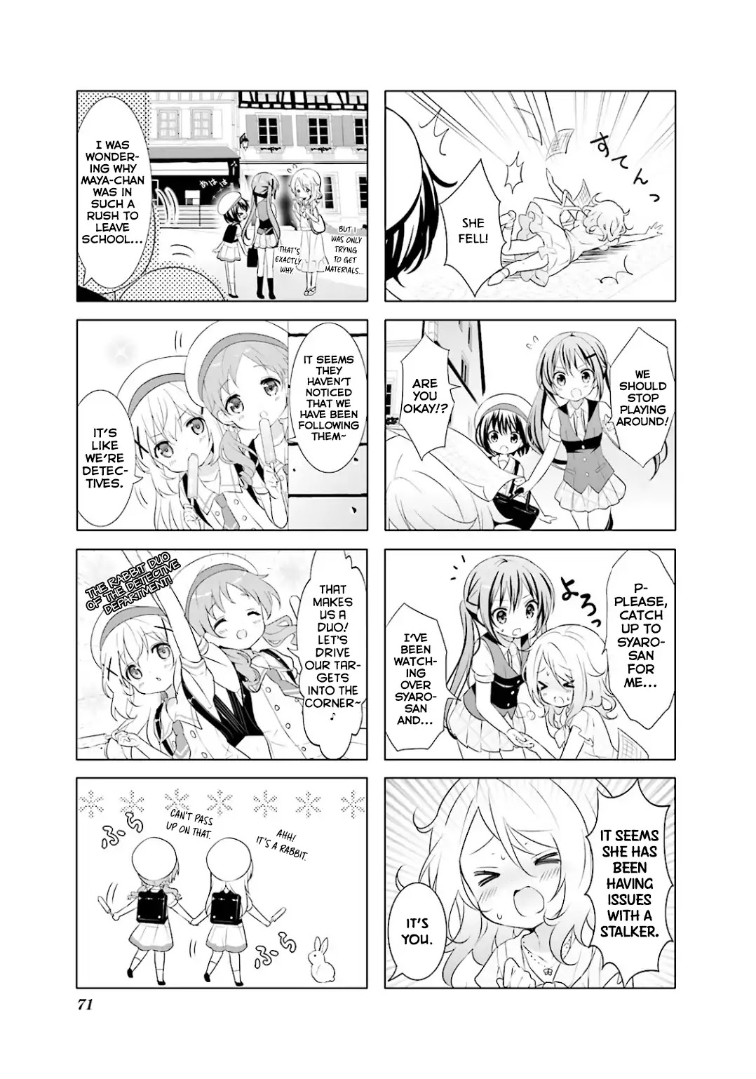 Gochuumon wa Usagi Desu ka? Chapter 3.8 page 6 - Vol.3 Chapter 8