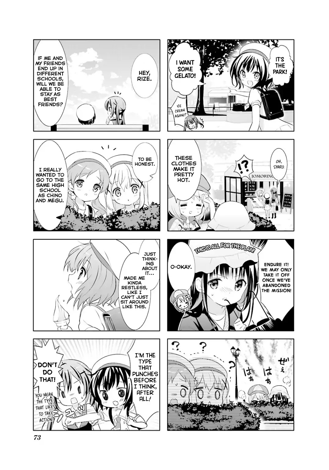 Gochuumon wa Usagi Desu ka? Chapter 3.8 page 8 - Vol.3 Chapter 8