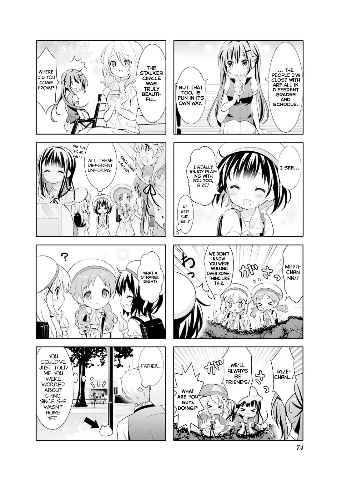 Gochuumon wa Usagi Desu ka? Chapter 3.8 page 9 - Vol.3 Chapter 8