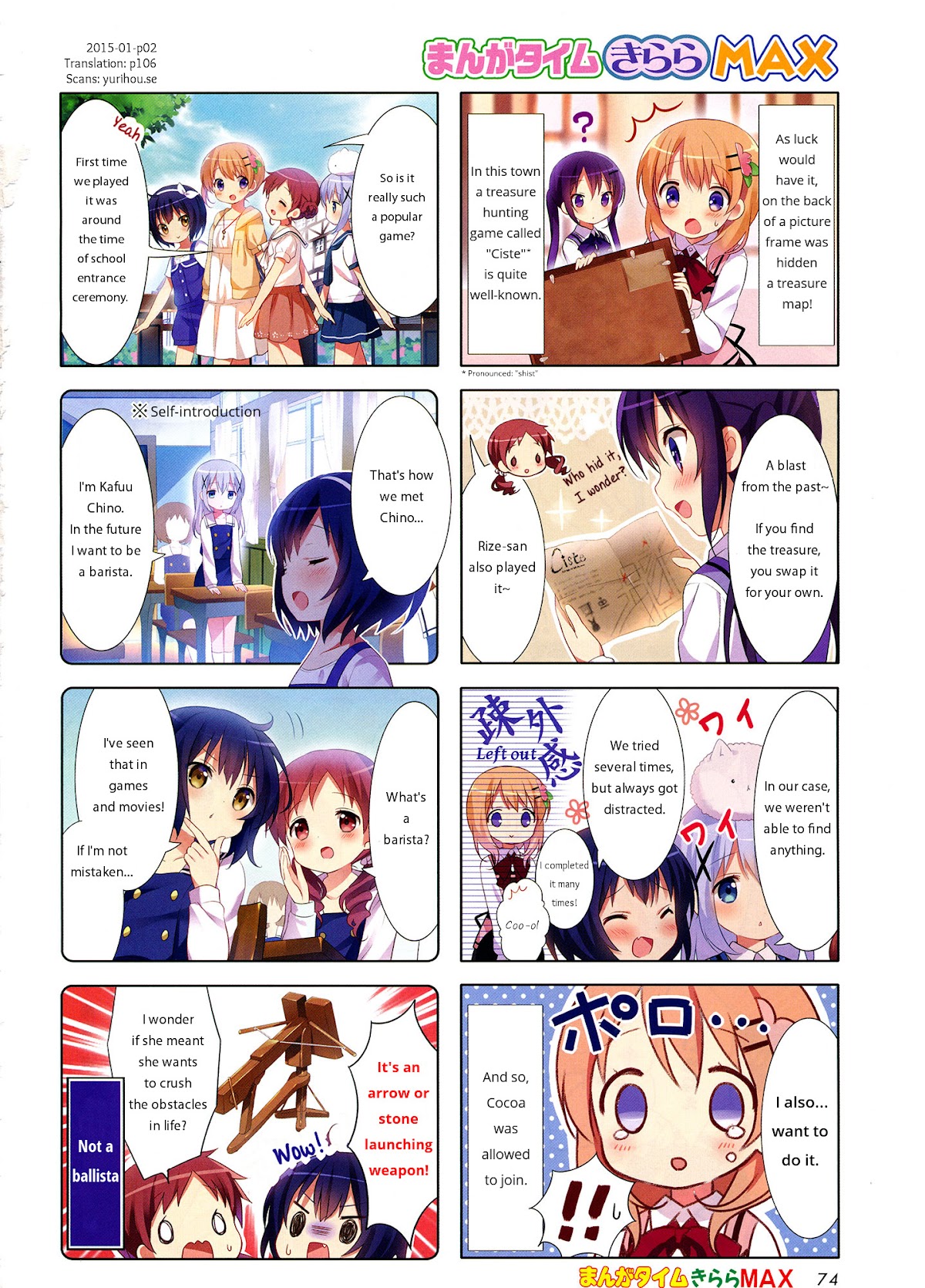 Gochuumon wa Usagi Desu ka? Chapter 4.11 page 2 - Vol.4 Chapter 11