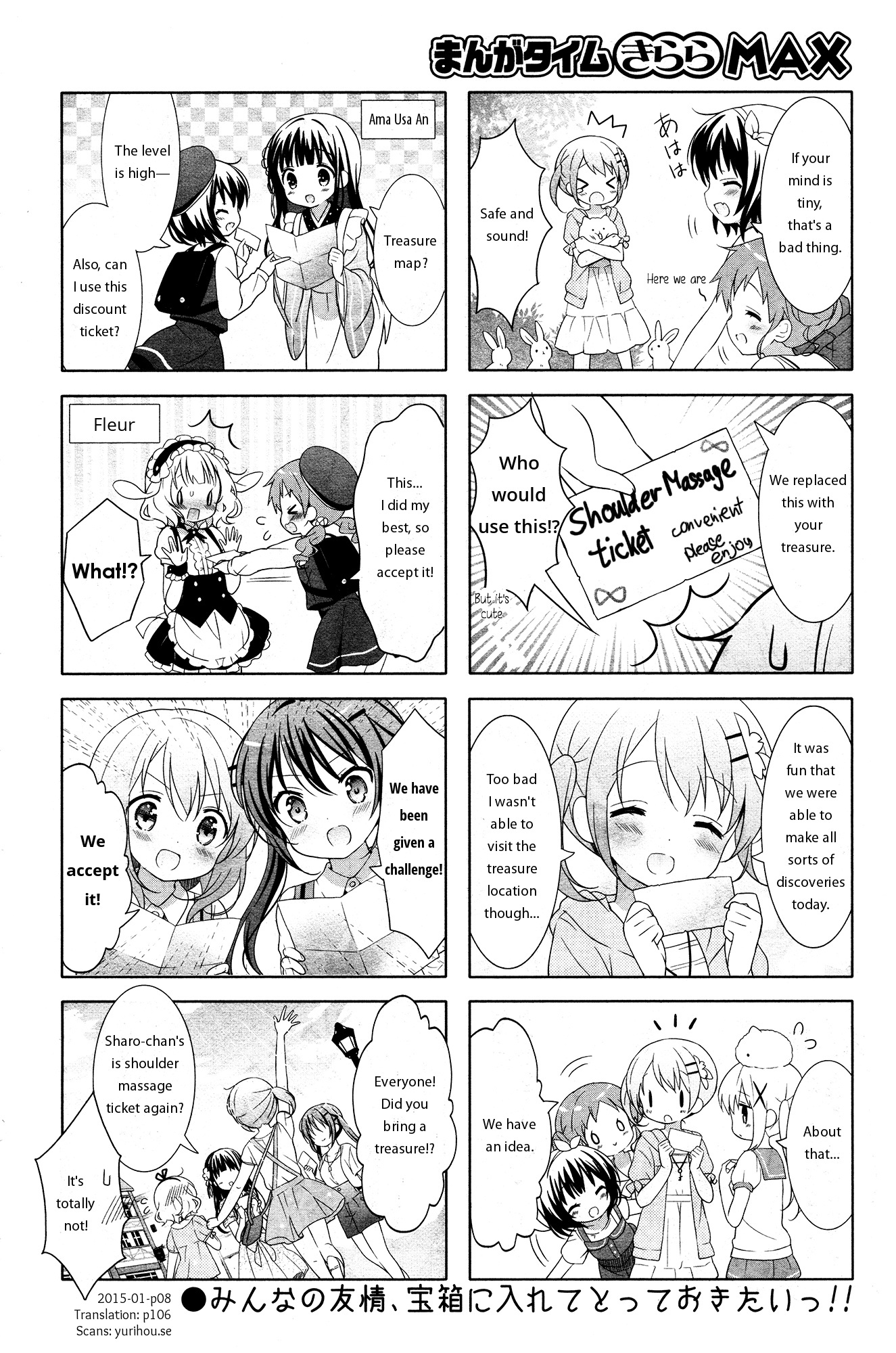 Gochuumon wa Usagi Desu ka? Chapter 4.11 page 8 - Vol.4 Chapter 11