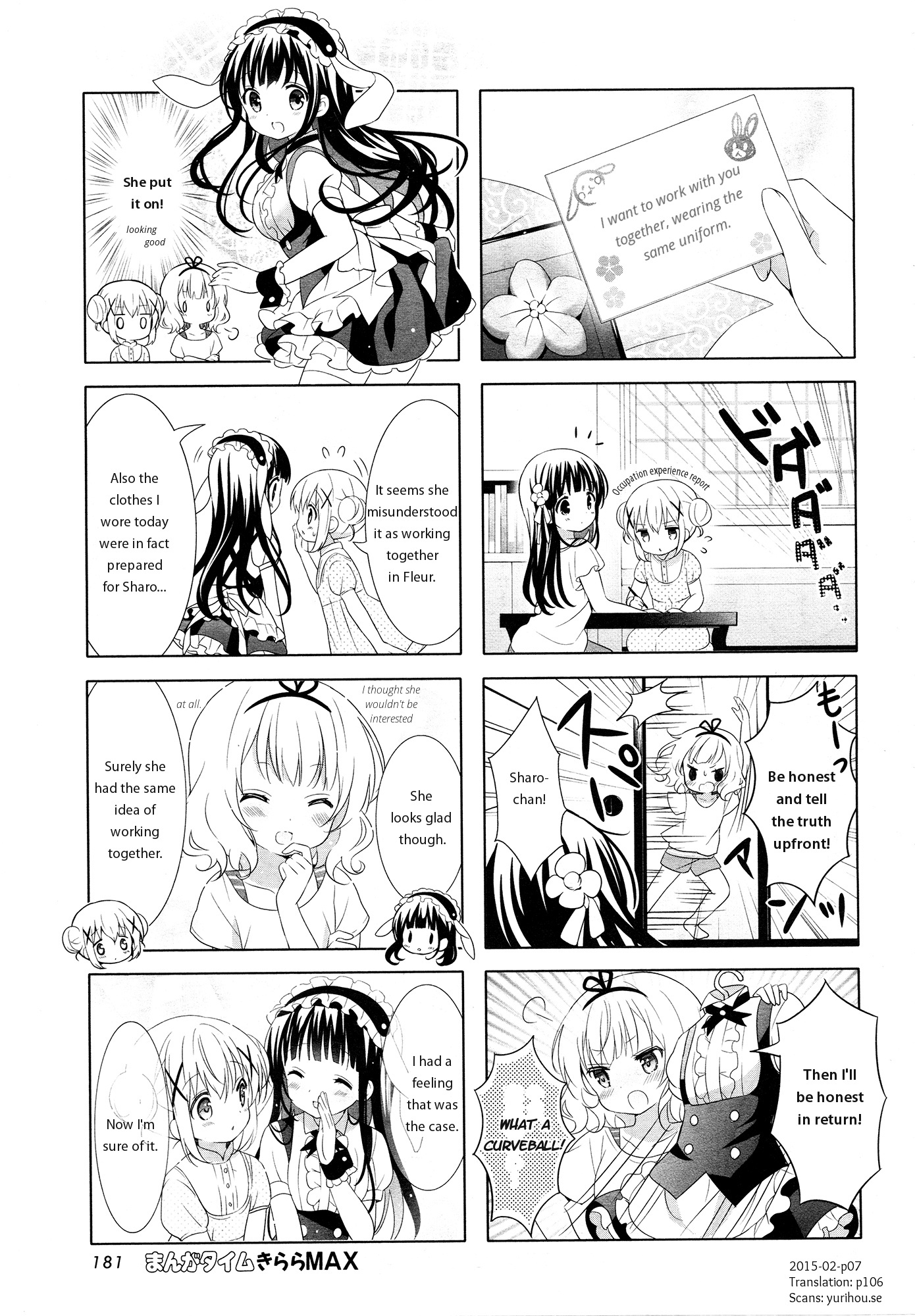 Gochuumon wa Usagi Desu ka? Chapter 4.12 page 7 - Vol.4 Chapter 12