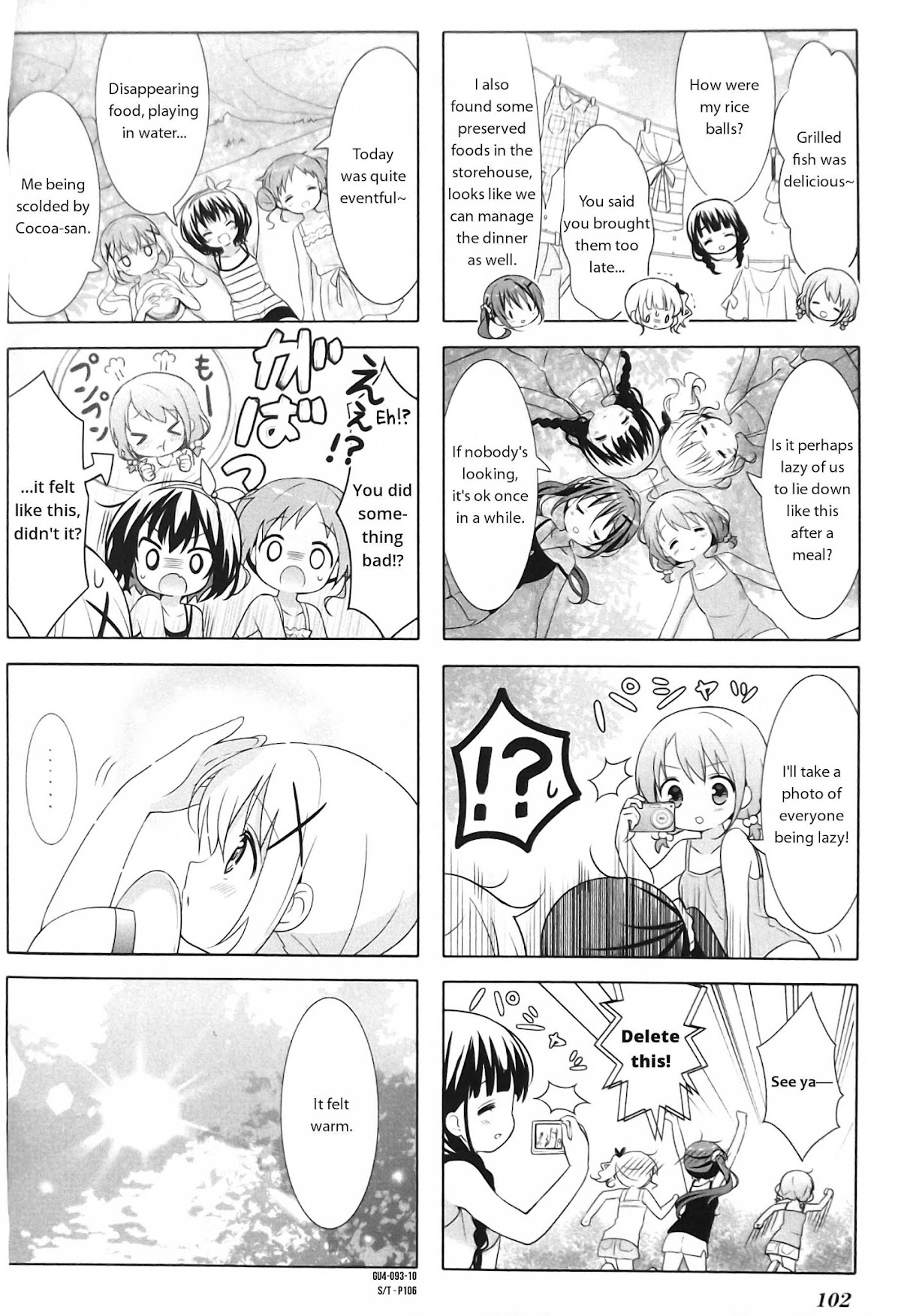 Gochuumon wa Usagi Desu ka? Chapter 4.14 page 10 - Vol.4 Chapter 14