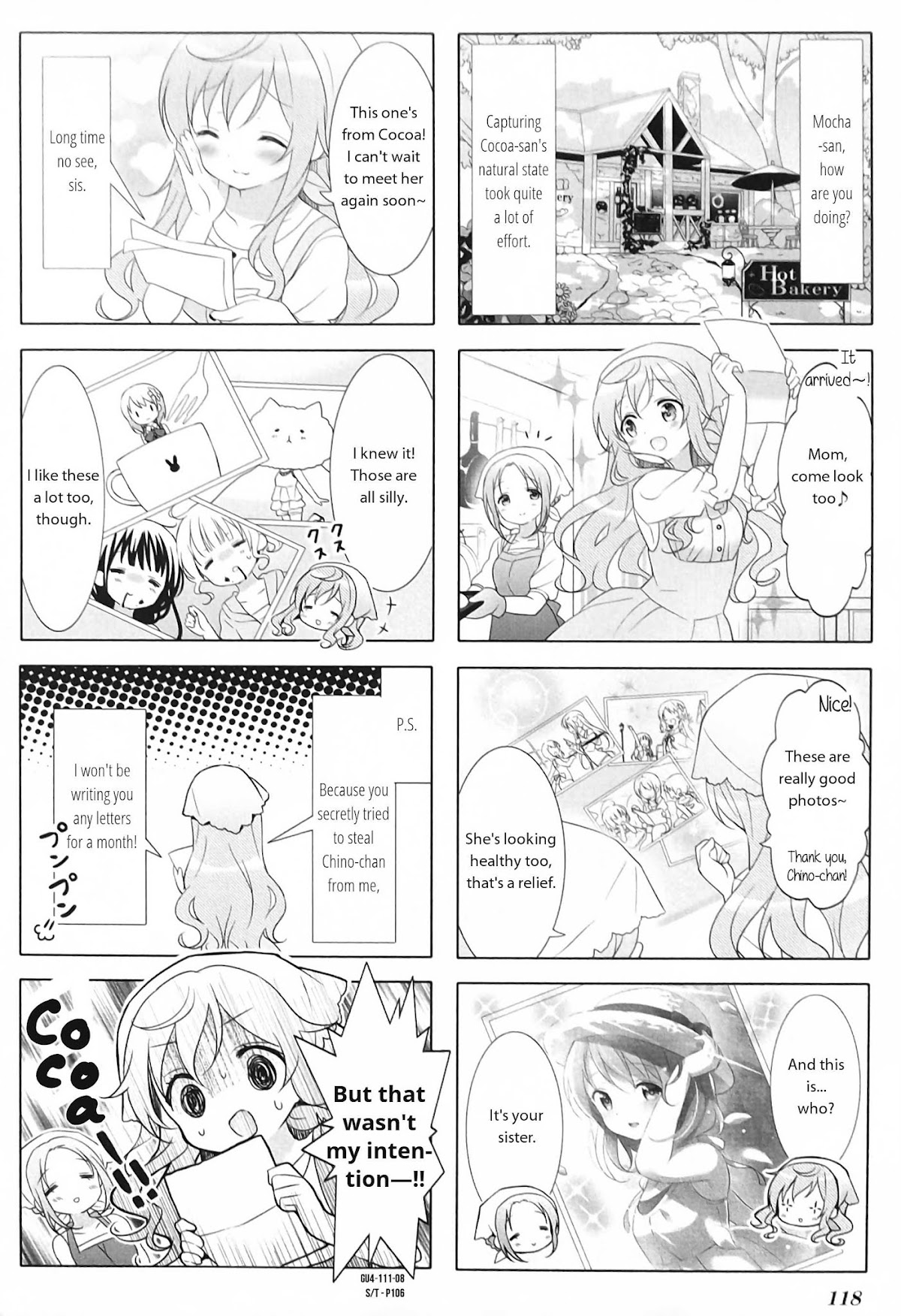 Gochuumon wa Usagi Desu ka? Chapter 4.16 page 8 - Vol.4 Chapter 16