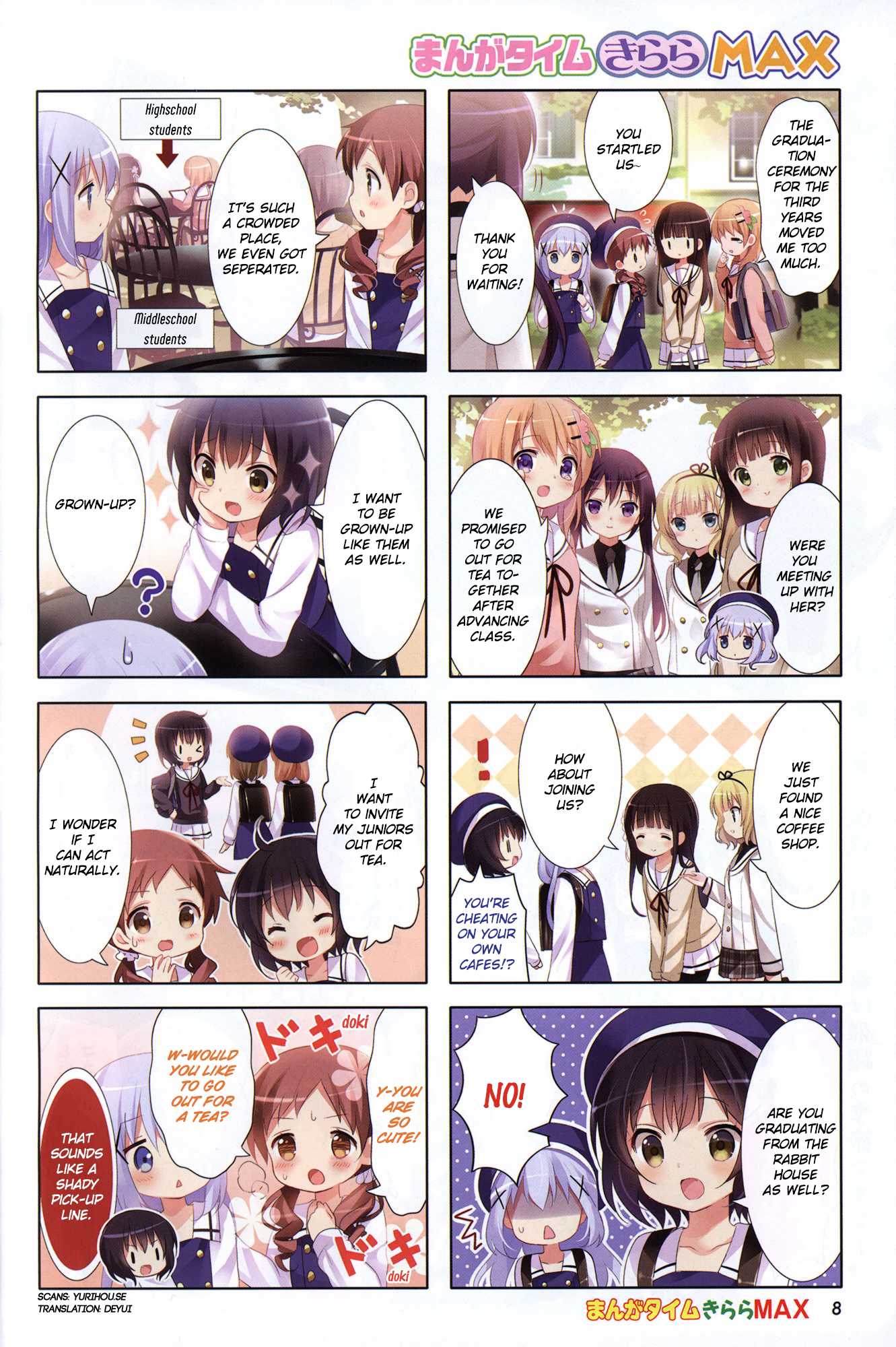 Gochuumon wa Usagi Desu ka? Chapter 4.3 page 2 - Vol.4 Chapter 3