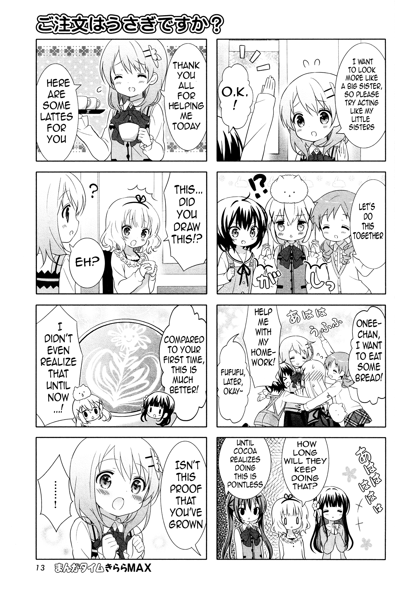 Gochuumon wa Usagi Desu ka? Chapter 4.4 page 7 - Vol.4 Chapter 4