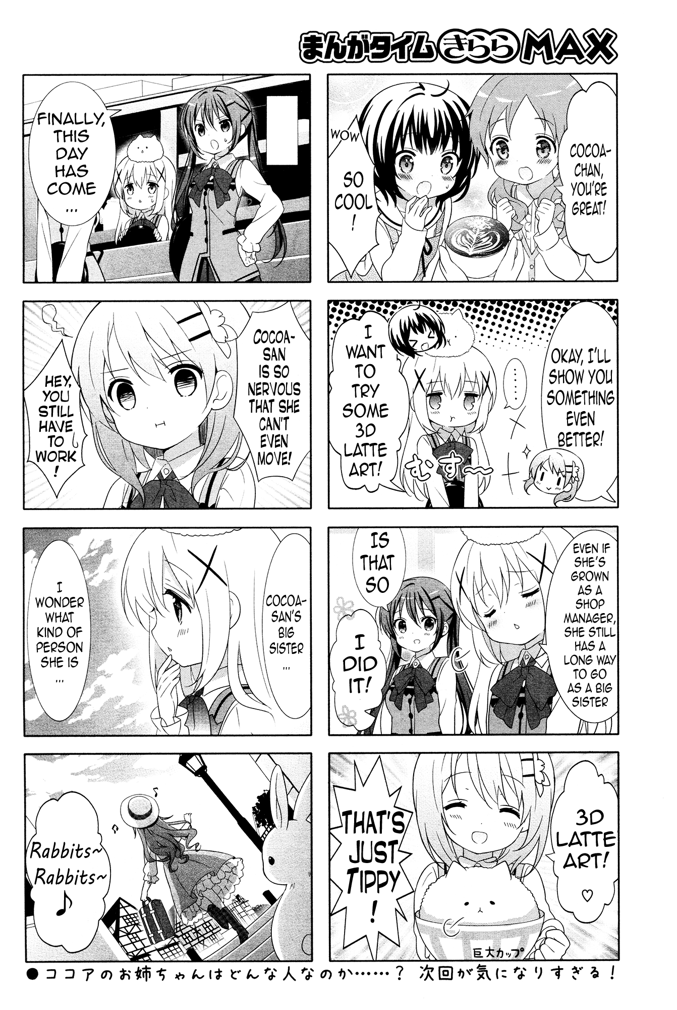 Gochuumon wa Usagi Desu ka? Chapter 4.4 page 8 - Vol.4 Chapter 4
