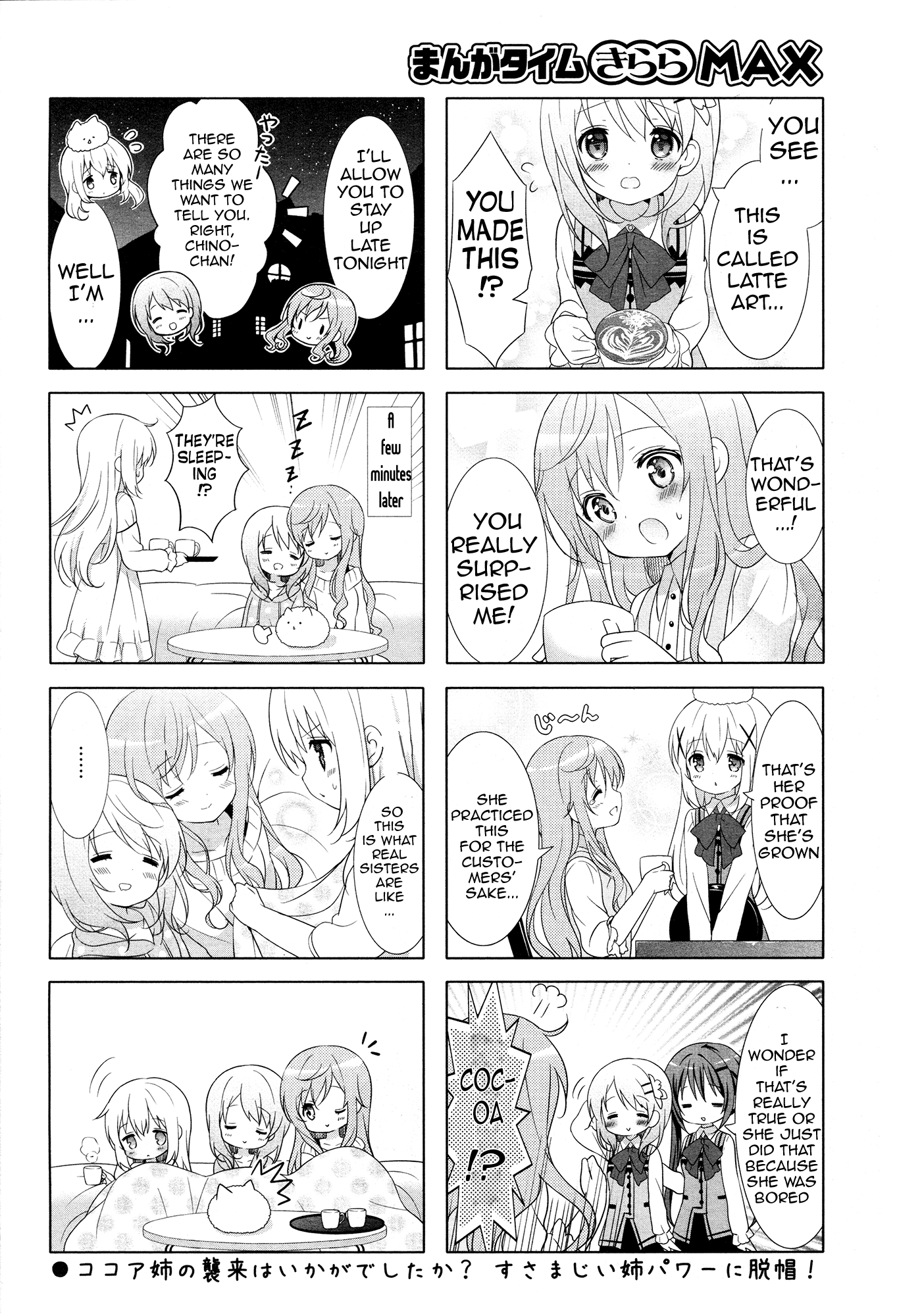 Gochuumon wa Usagi Desu ka? Chapter 4.5 page 8 - Vol.4 Chapter 5