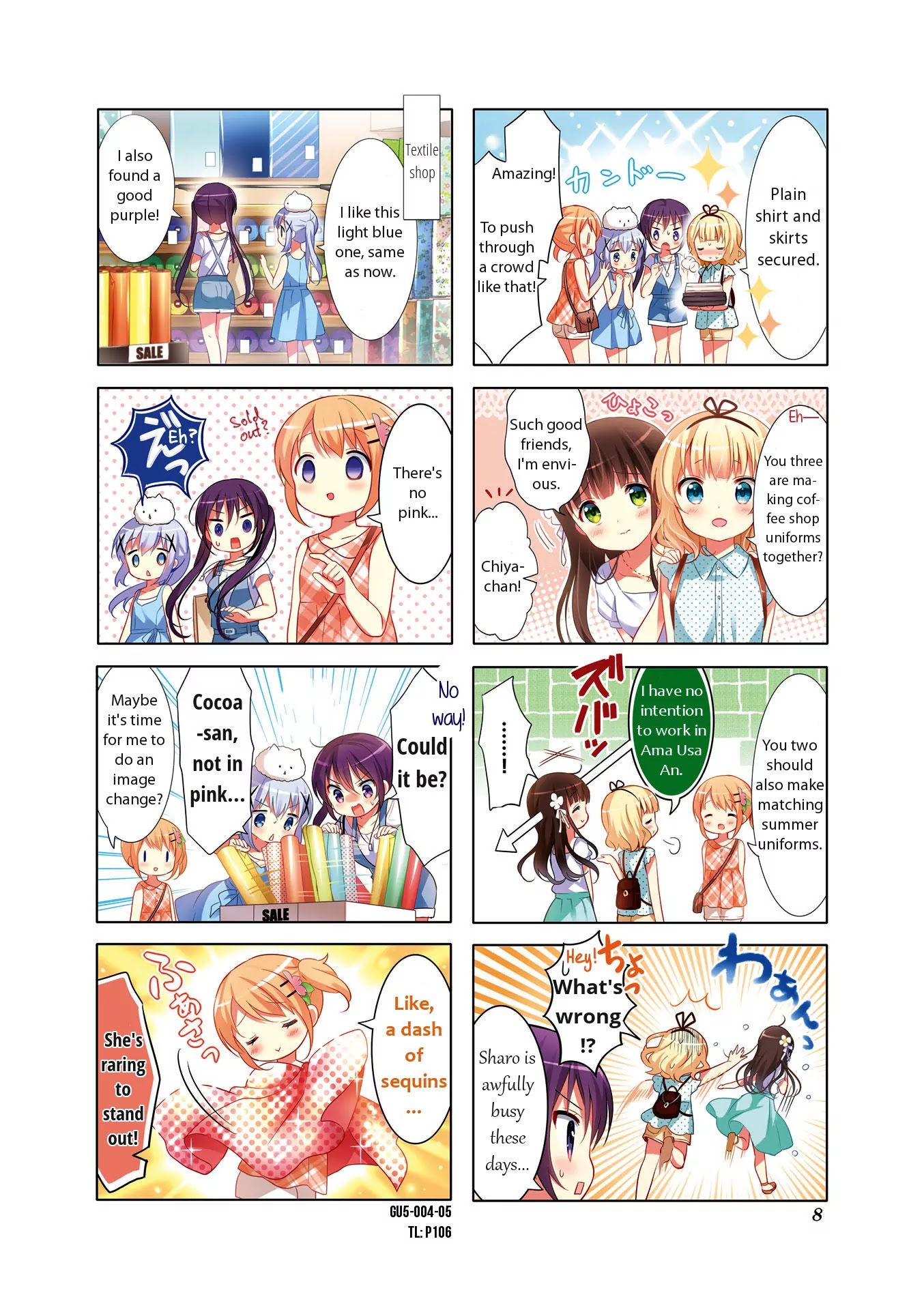 Gochuumon wa Usagi Desu ka? Chapter 5.1 page 5 - Vol.5 Chapter 1
