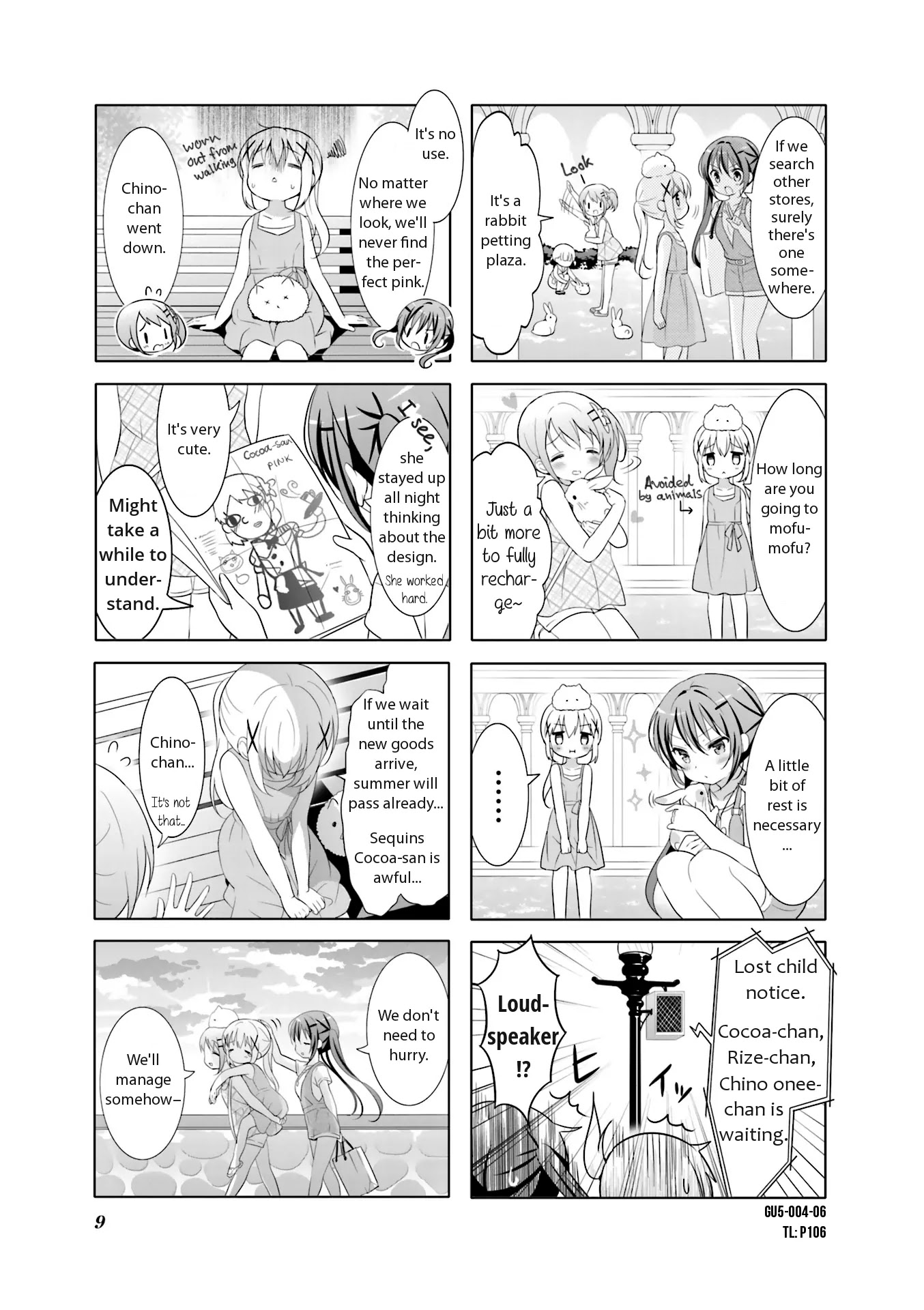 Gochuumon wa Usagi Desu ka? Chapter 5.1 page 6 - Vol.5 Chapter 1