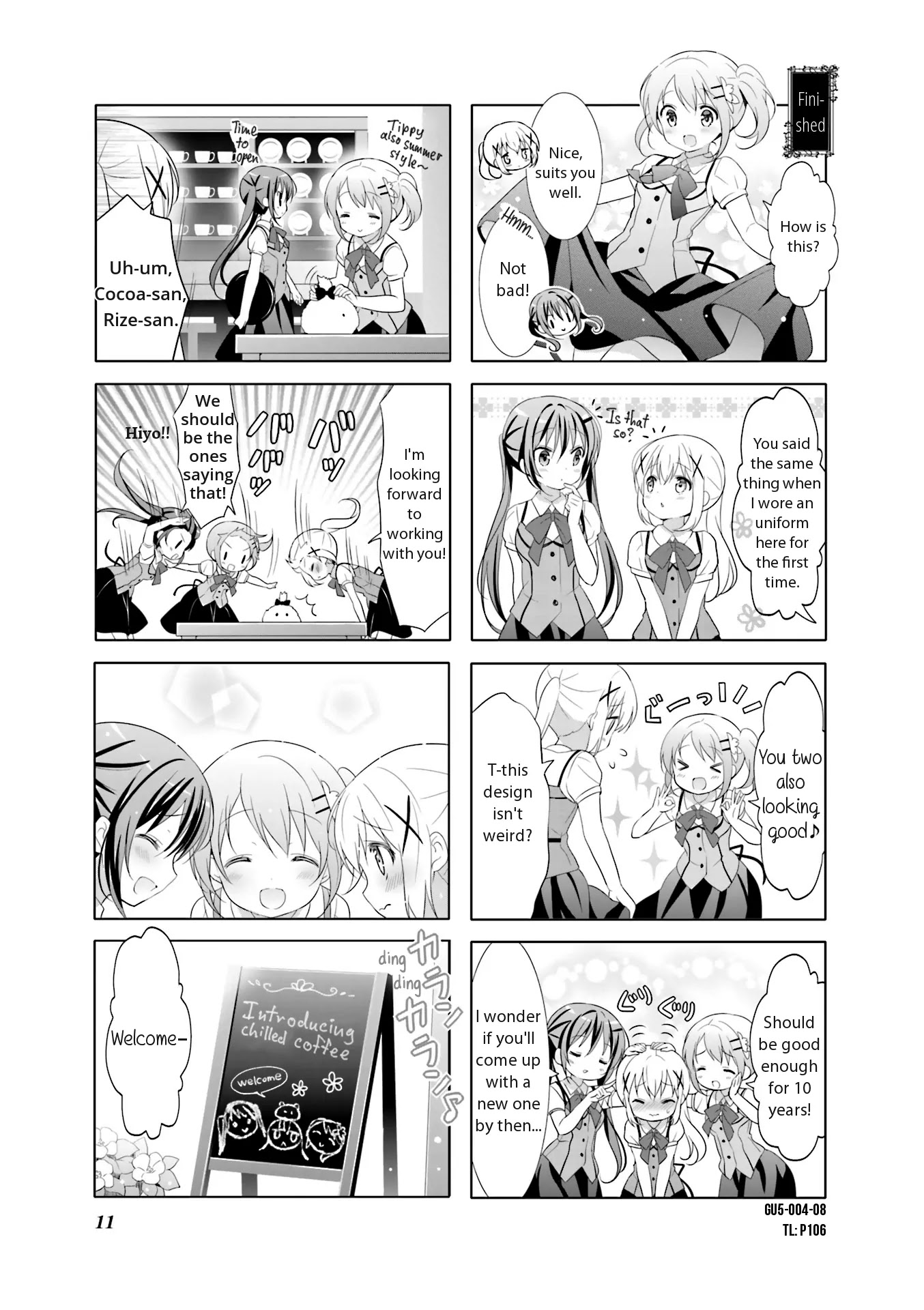 Gochuumon wa Usagi Desu ka? Chapter 5.1 page 8 - Vol.5 Chapter 1