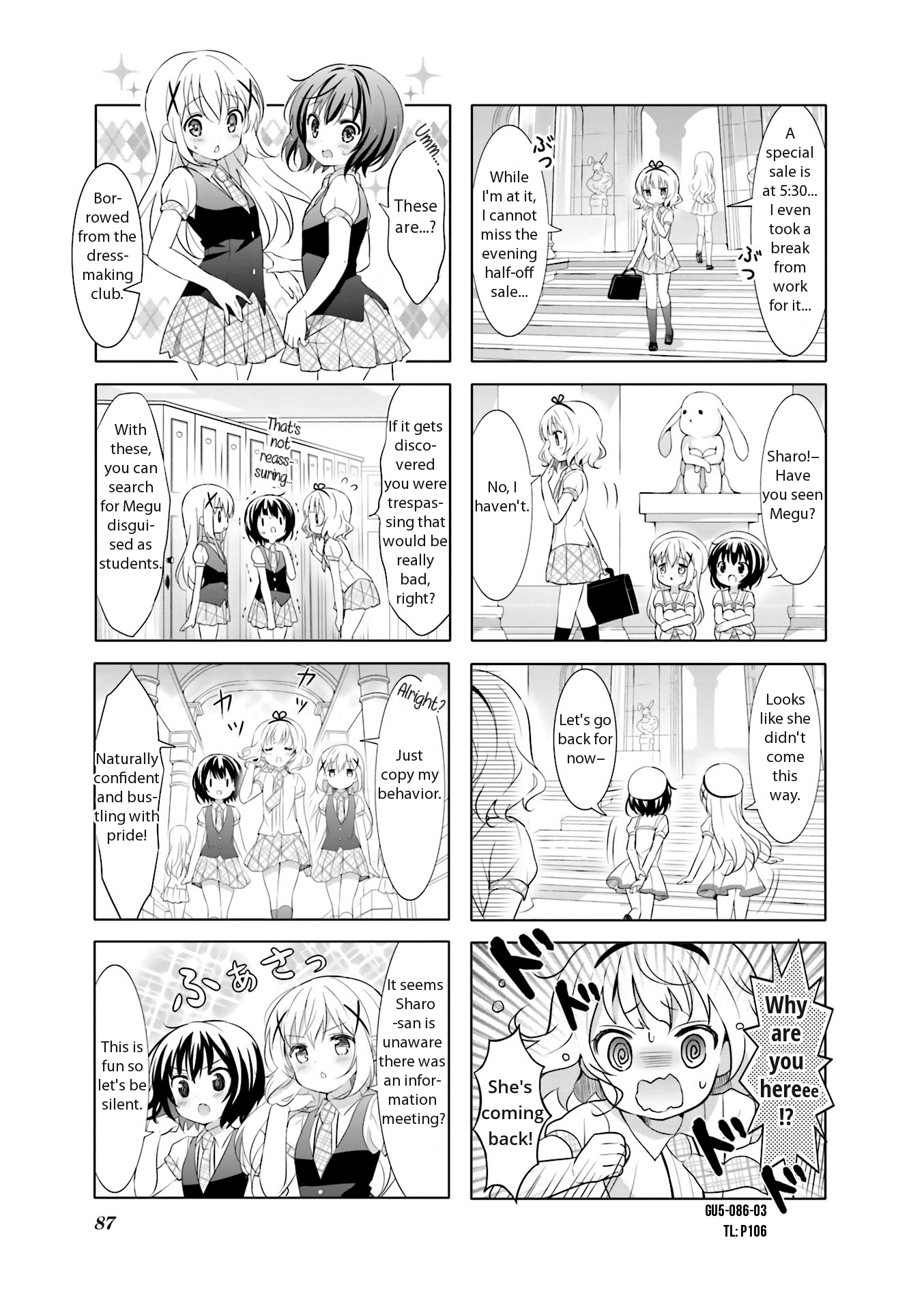 Gochuumon wa Usagi Desu ka? Chapter 5.10 page 3 - Vol.5 Chapter 10