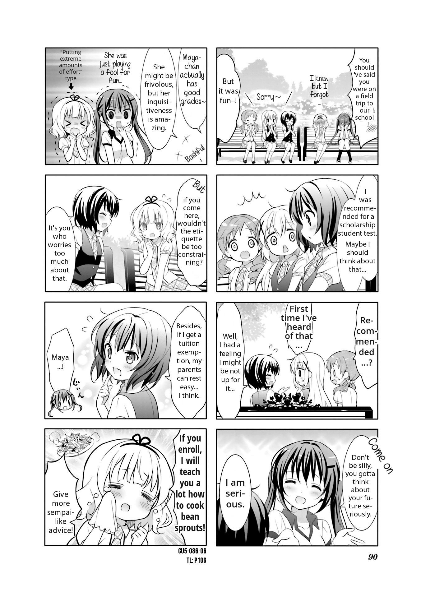 Gochuumon wa Usagi Desu ka? Chapter 5.10 page 6 - Vol.5 Chapter 10
