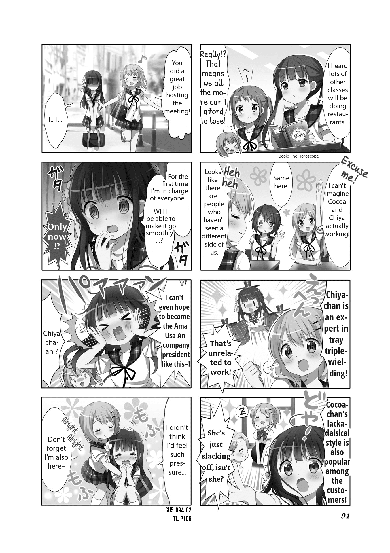 Gochuumon wa Usagi Desu ka? Chapter 5.11 page 2 - Vol.5 Chapter 11
