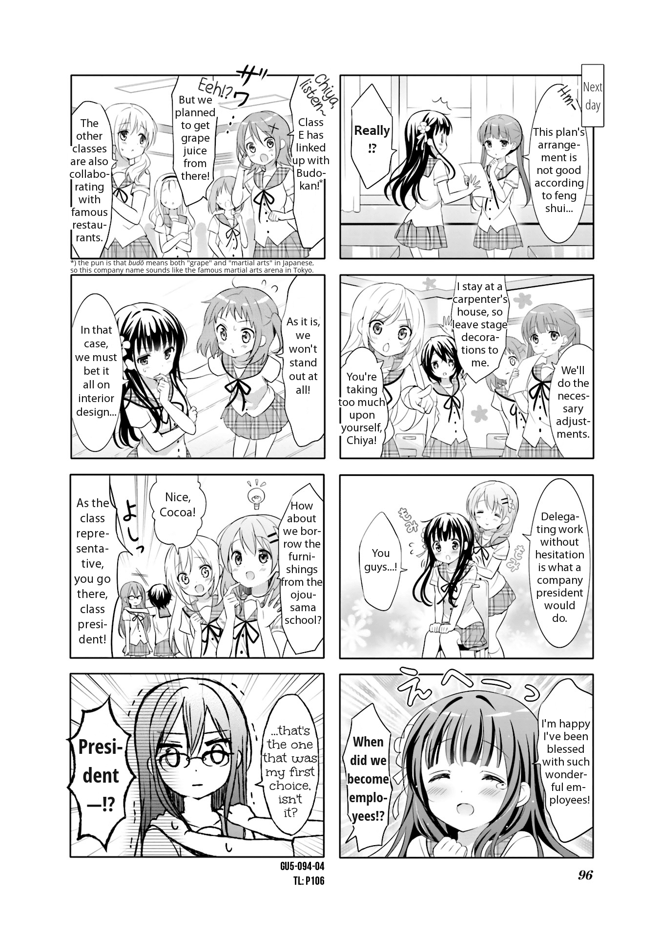 Gochuumon wa Usagi Desu ka? Chapter 5.11 page 4 - Vol.5 Chapter 11
