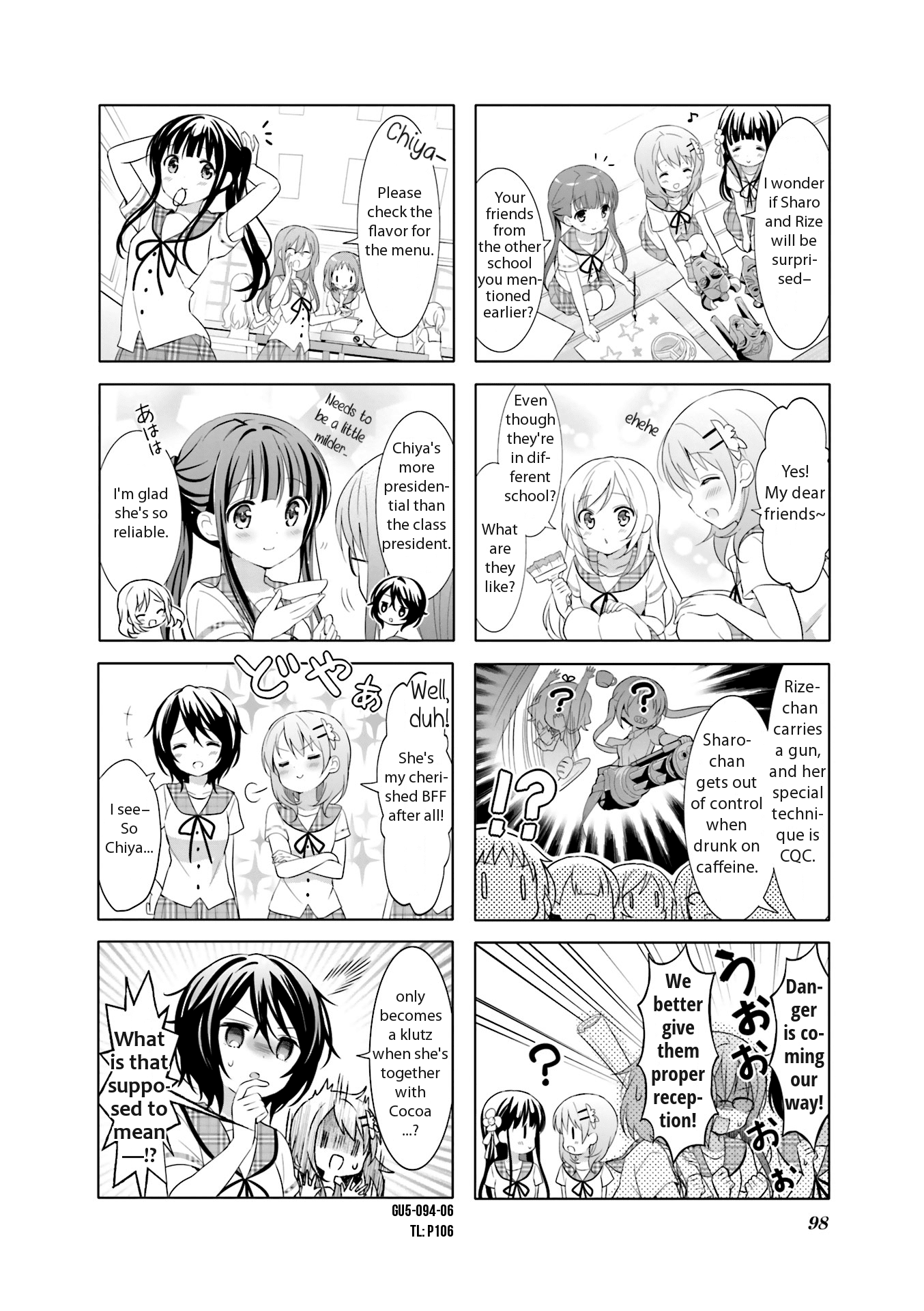 Gochuumon wa Usagi Desu ka? Chapter 5.11 page 6 - Vol.5 Chapter 11