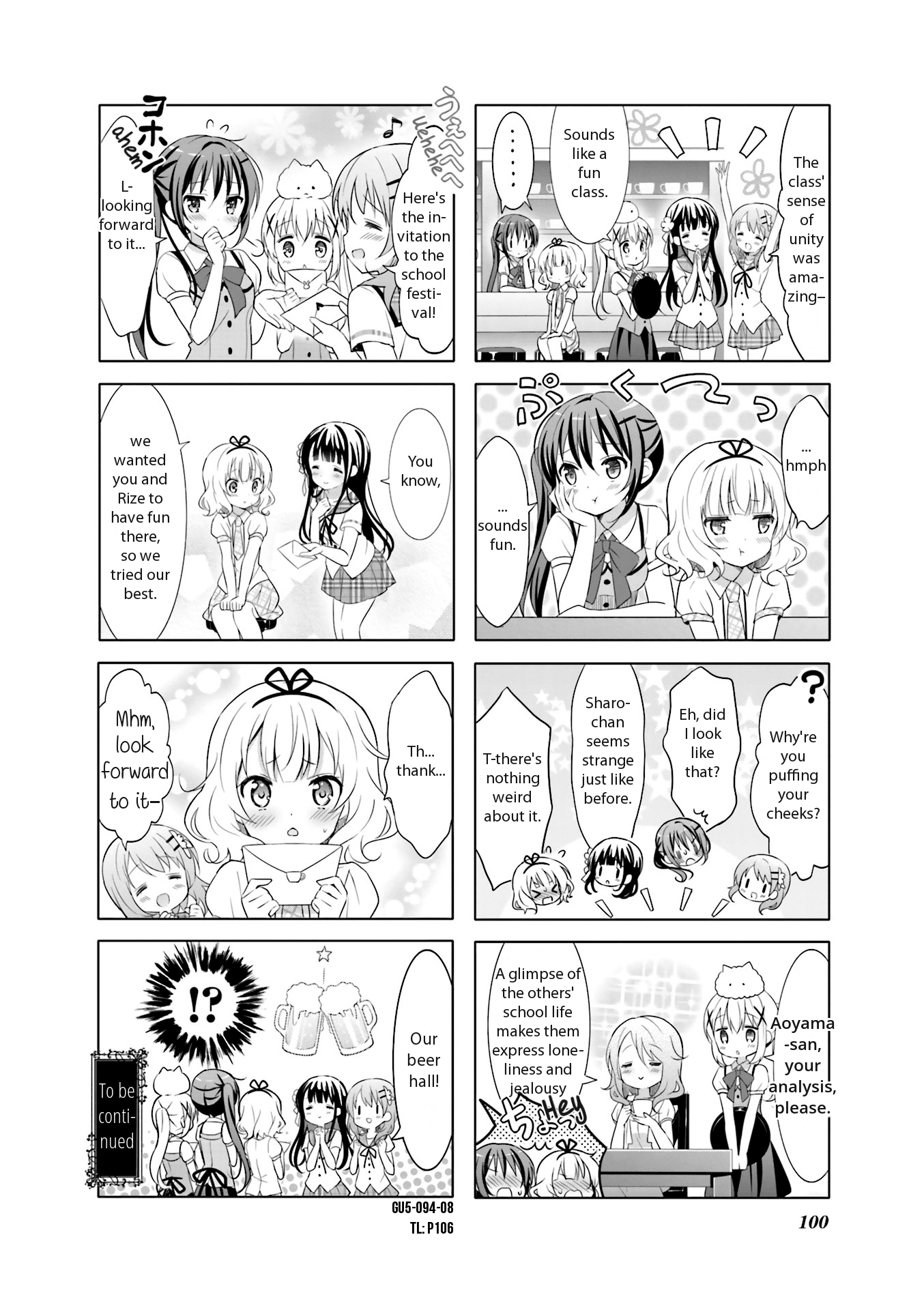 Gochuumon wa Usagi Desu ka? Chapter 5.11 page 8 - Vol.5 Chapter 11