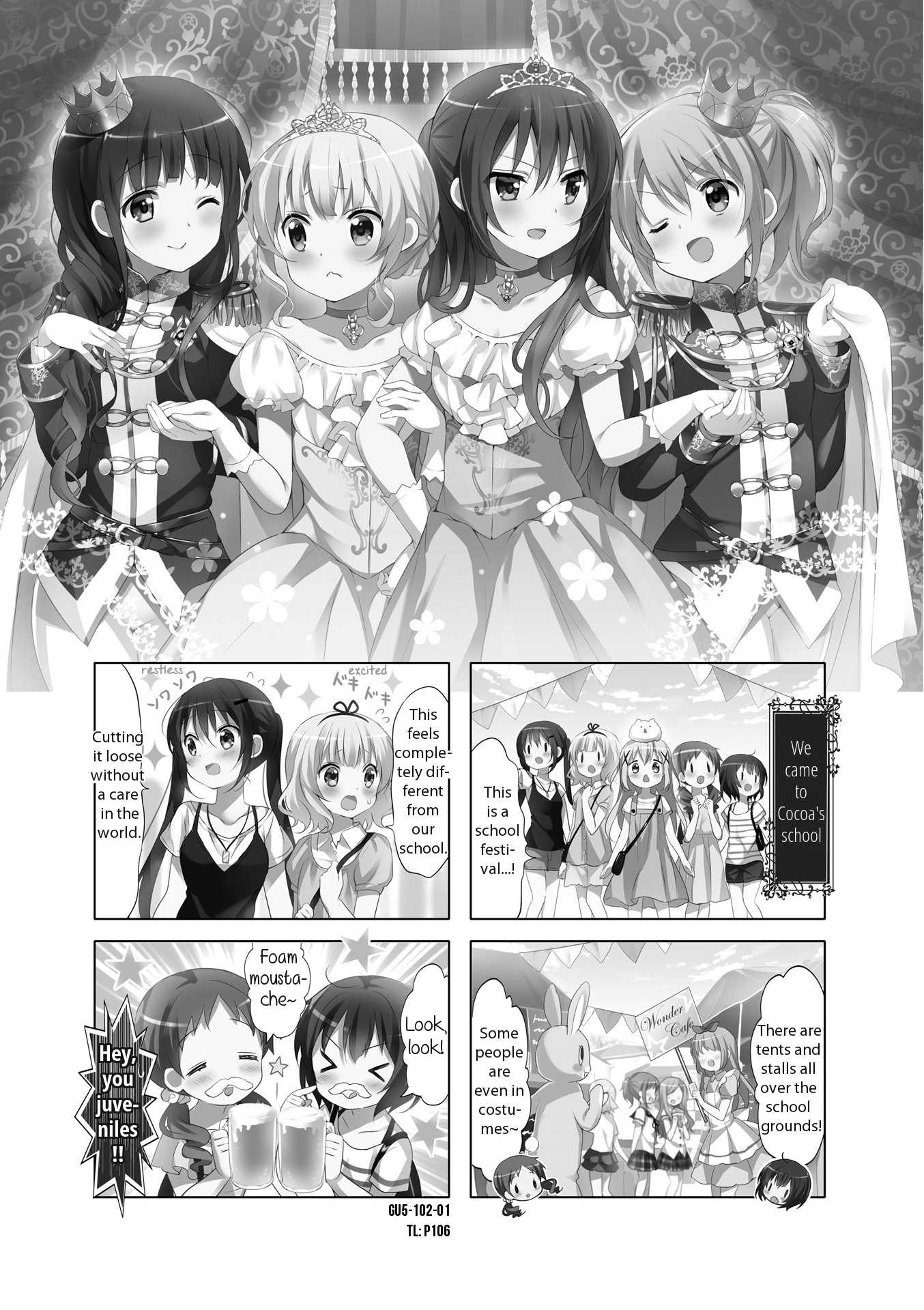 Gochuumon wa Usagi Desu ka? Chapter 5.12 page 1 - Vol.5 Chapter 12
