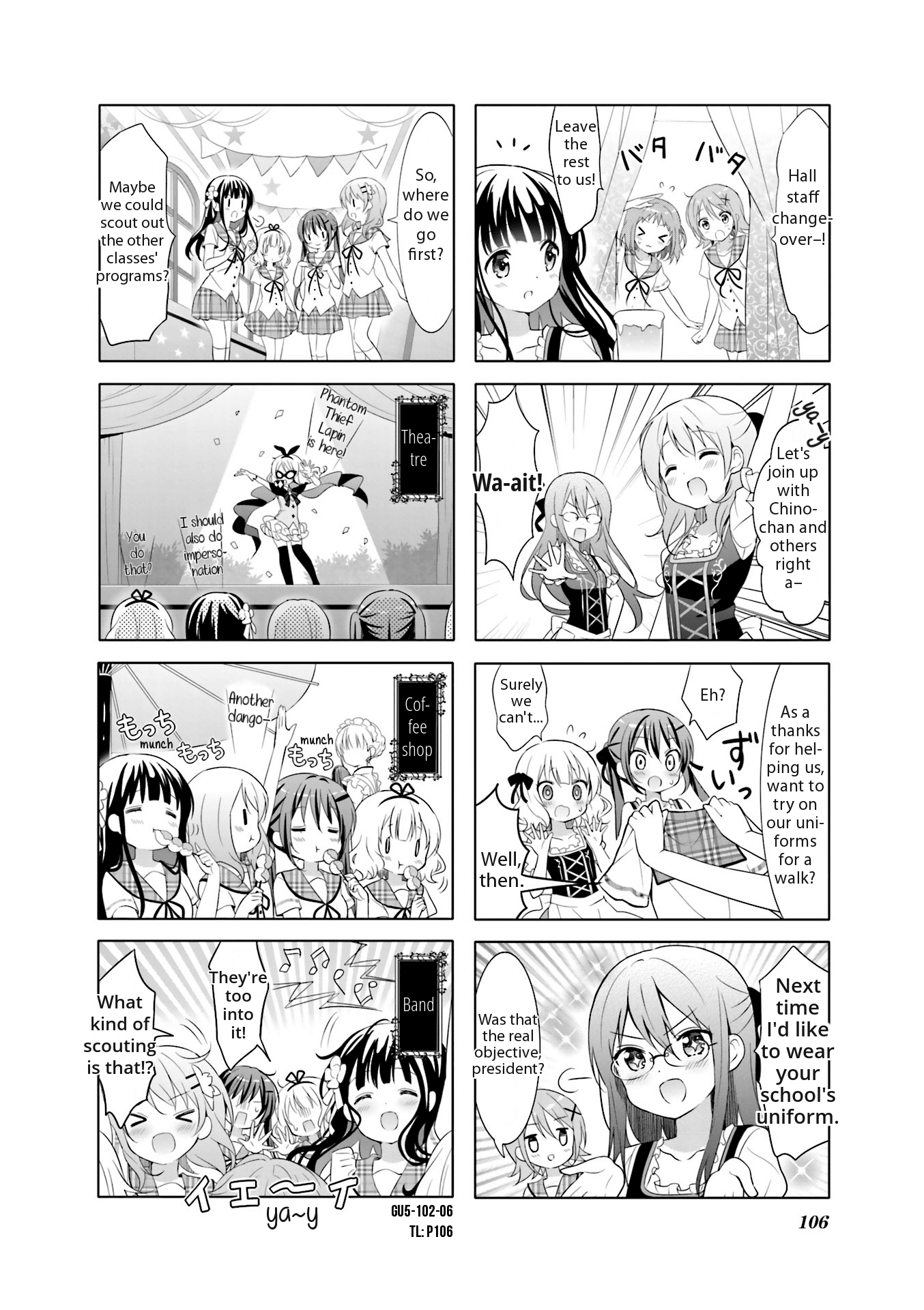 Gochuumon wa Usagi Desu ka? Chapter 5.12 page 6 - Vol.5 Chapter 12