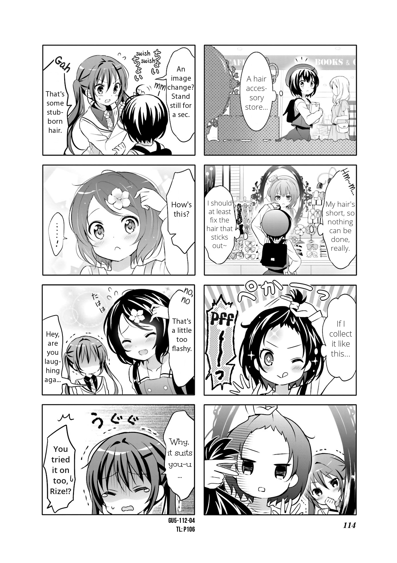 Gochuumon wa Usagi Desu ka? Chapter 5.13 page 4 - Vol.5 Chapter 13
