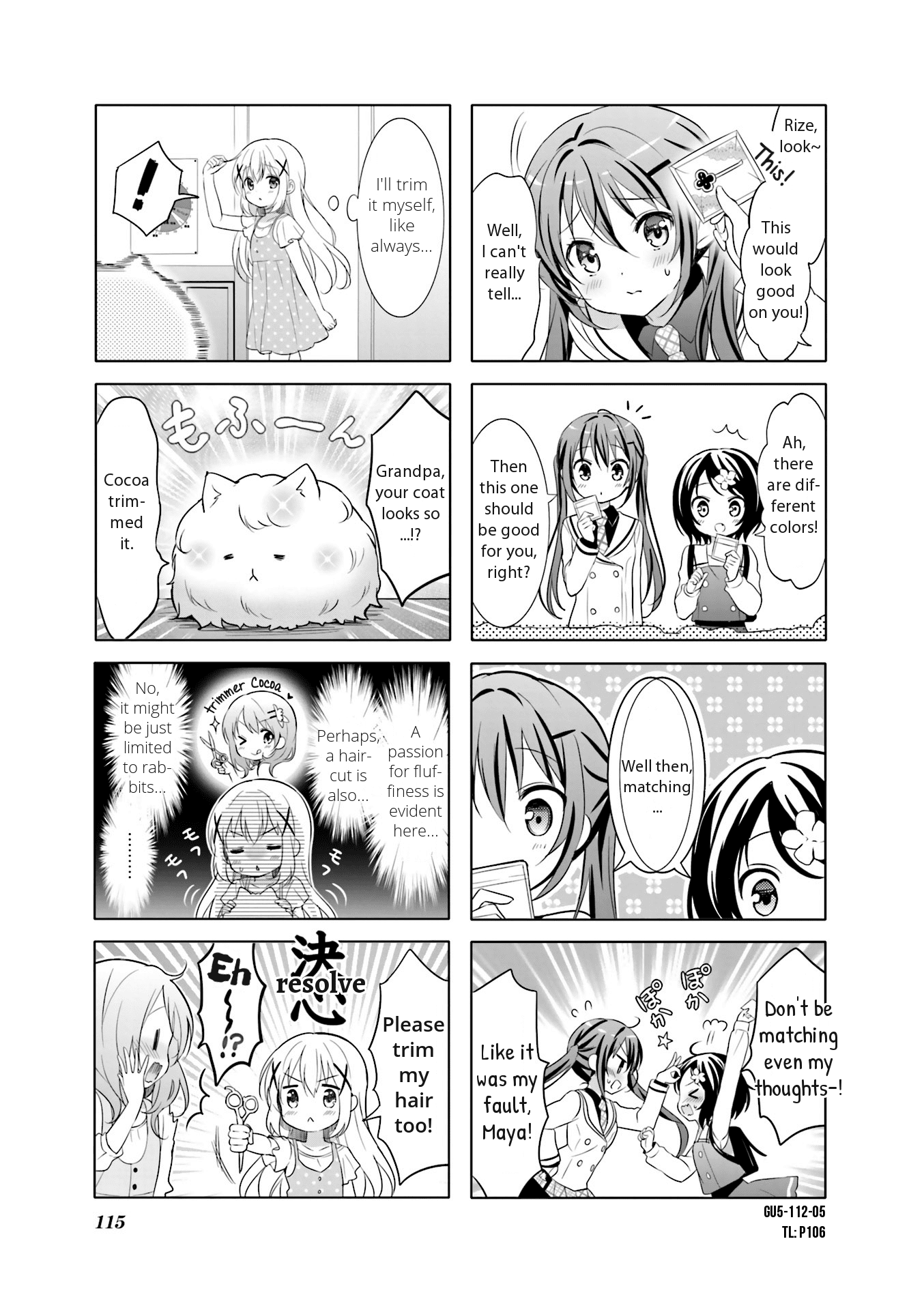Gochuumon wa Usagi Desu ka? Chapter 5.13 page 5 - Vol.5 Chapter 13