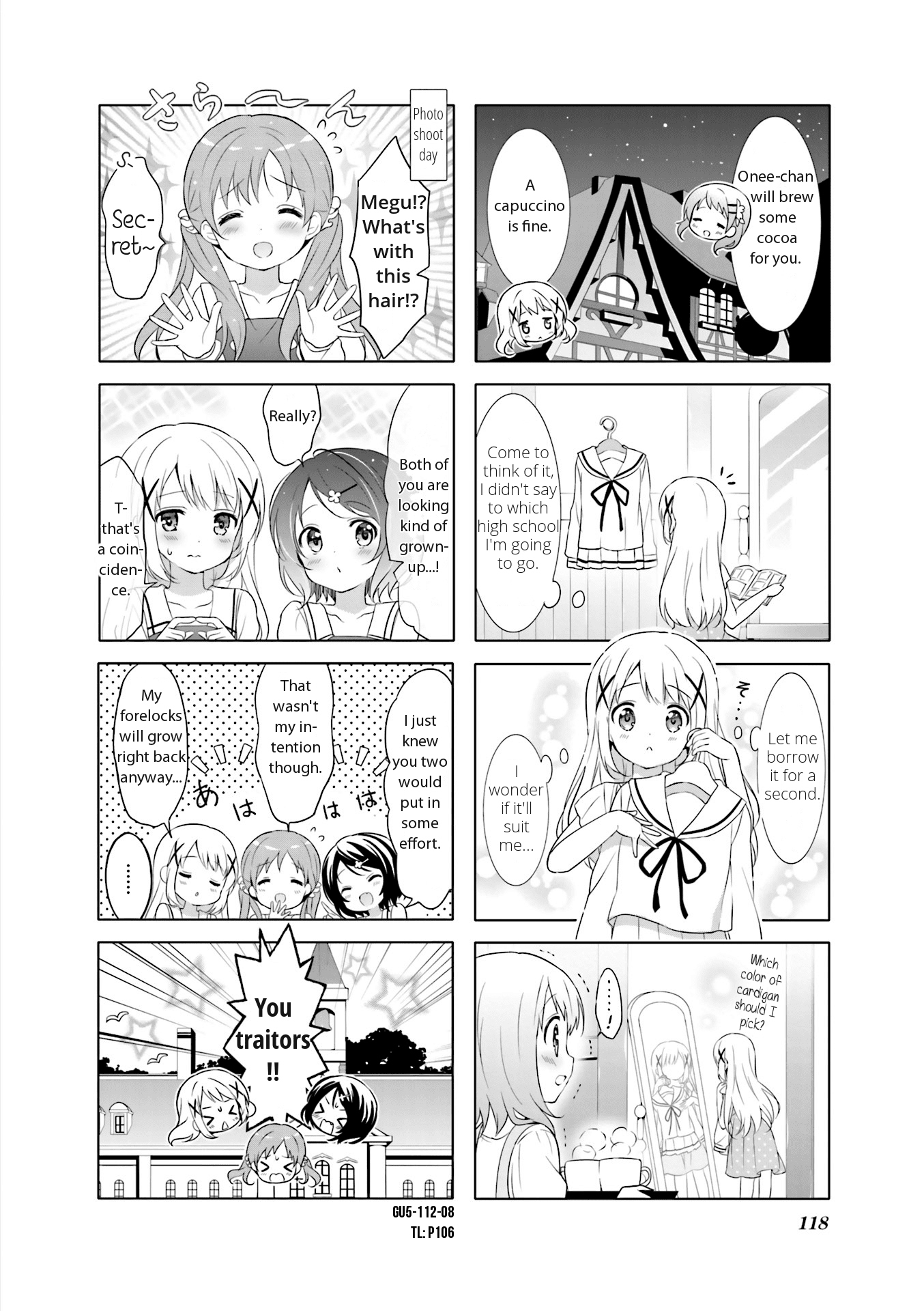 Gochuumon wa Usagi Desu ka? Chapter 5.13 page 8 - Vol.5 Chapter 13