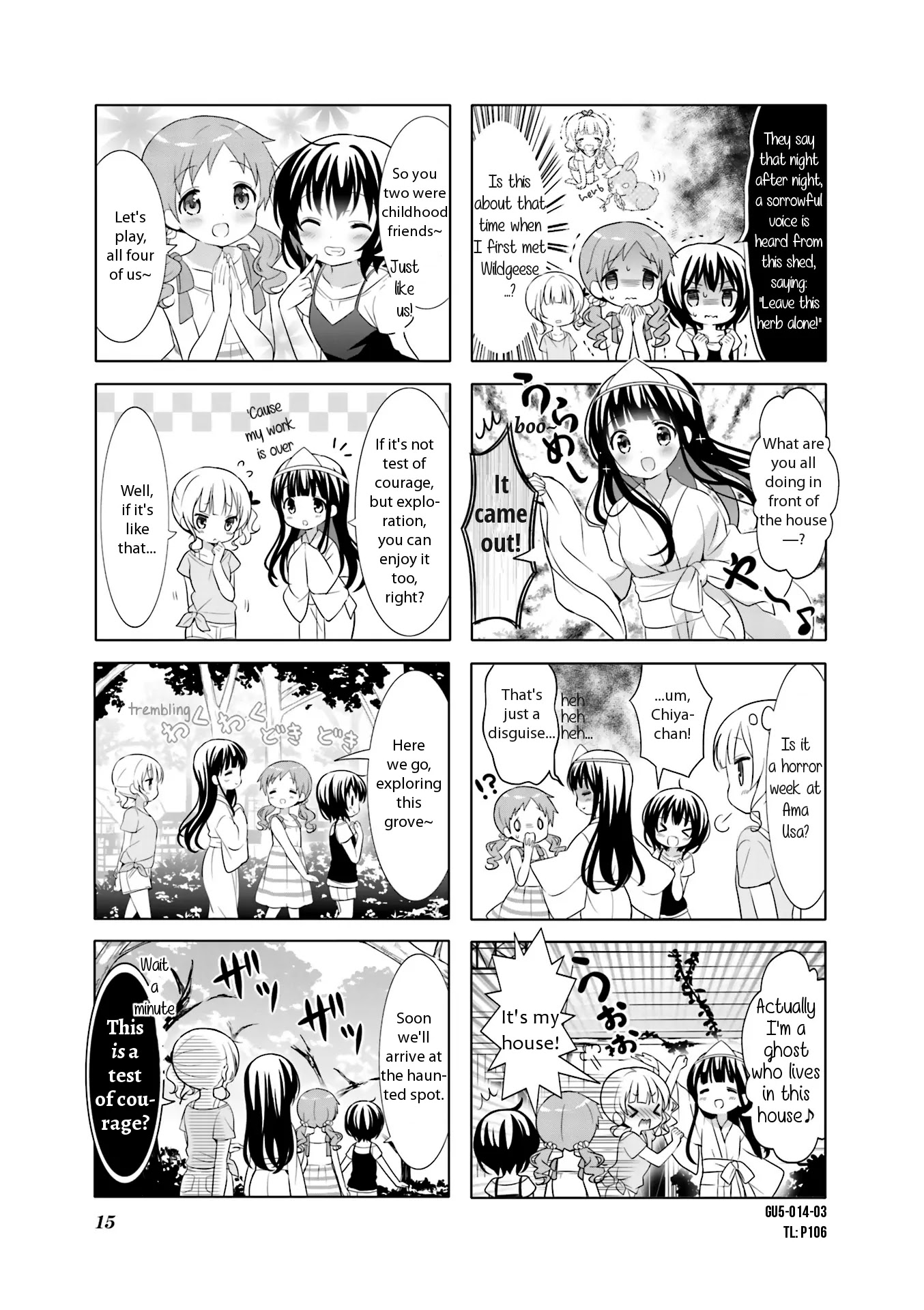 Gochuumon wa Usagi Desu ka? Chapter 5.2 page 3 - Vol.5 Chapter 2