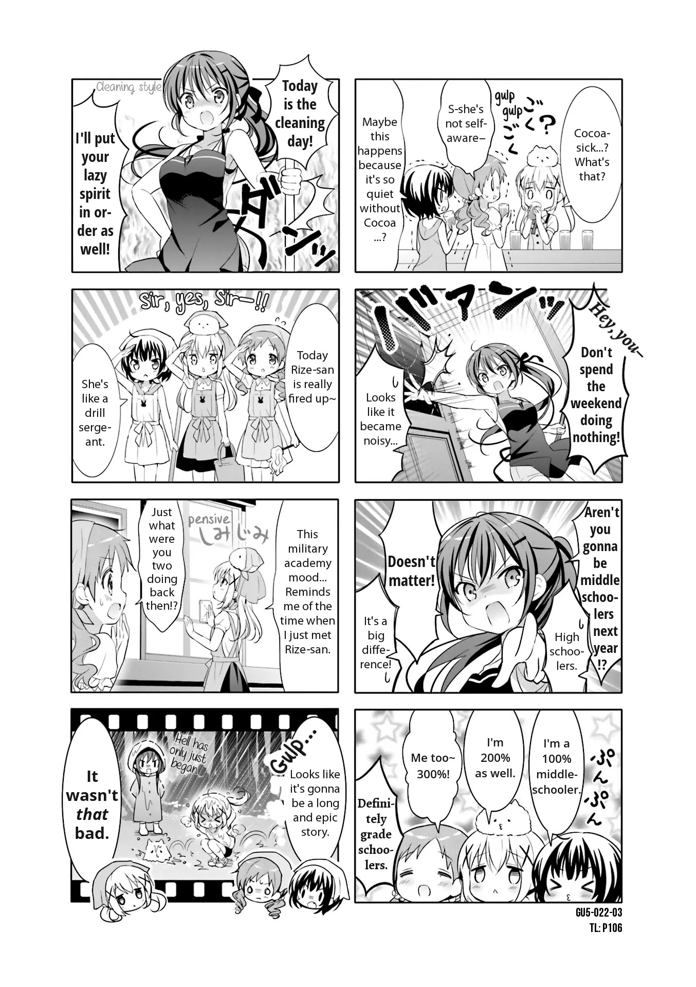 Gochuumon wa Usagi Desu ka? Chapter 5.3 page 3 - Vol.5 Chapter 3