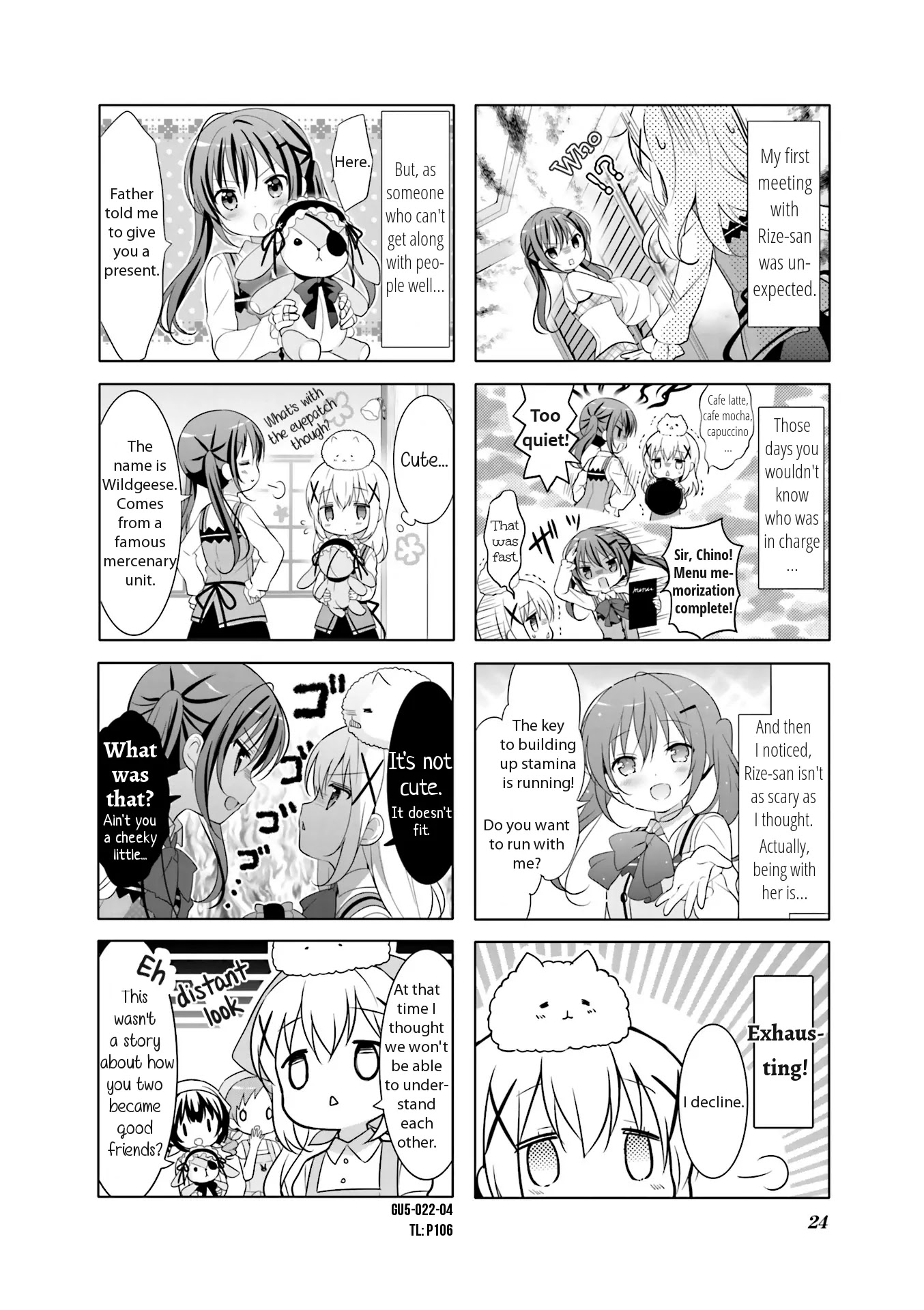Gochuumon wa Usagi Desu ka? Chapter 5.3 page 4 - Vol.5 Chapter 3
