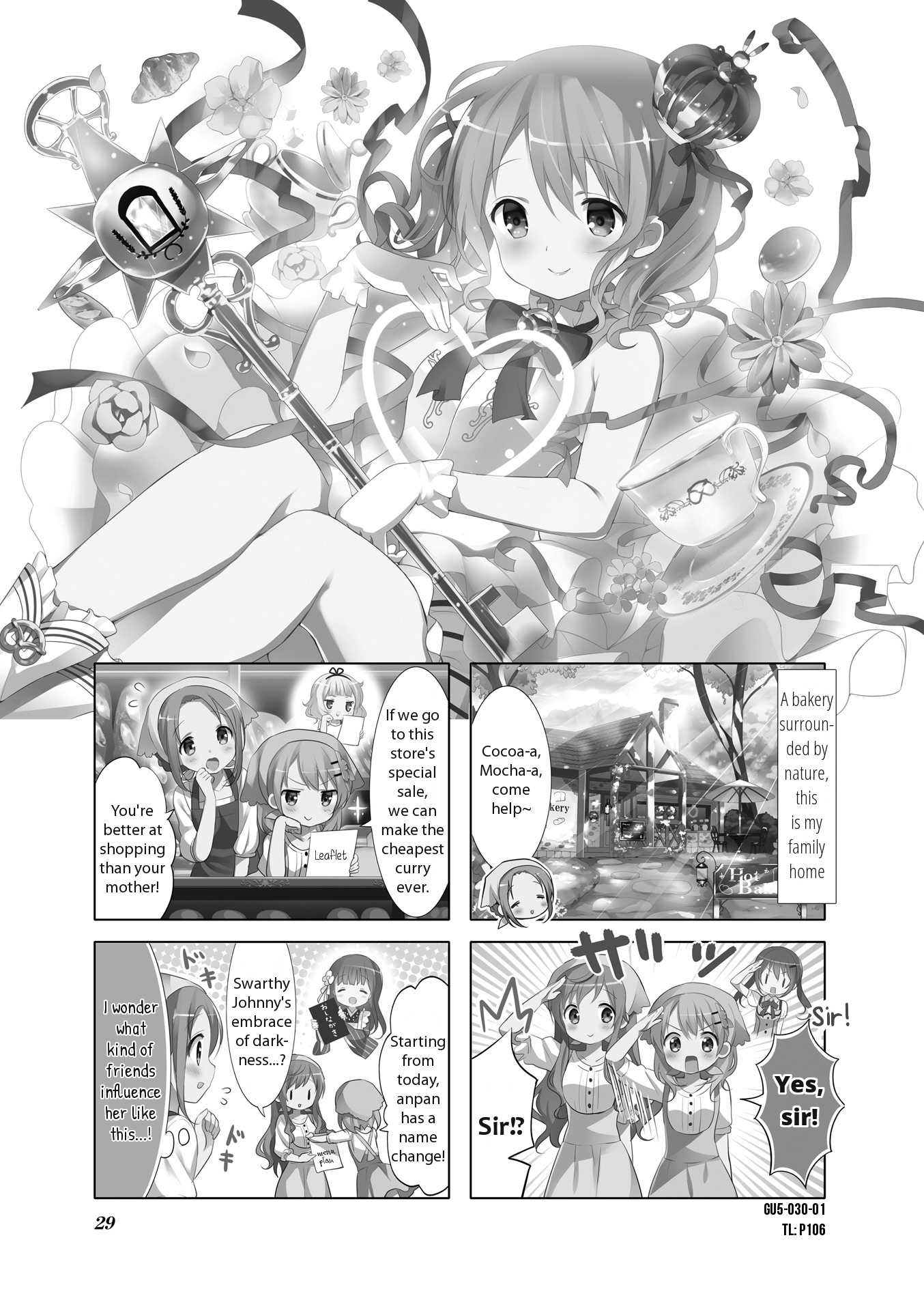 Gochuumon wa Usagi Desu ka? Chapter 5.4 page 1 - Vol.5 Chapter 4