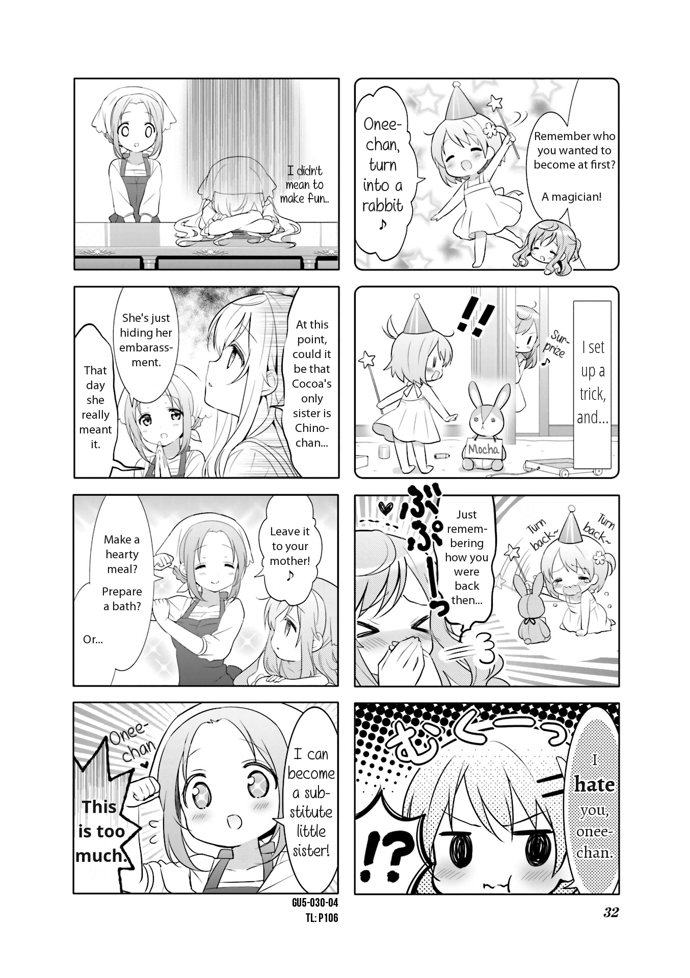 Gochuumon wa Usagi Desu ka? Chapter 5.4 page 4 - Vol.5 Chapter 4