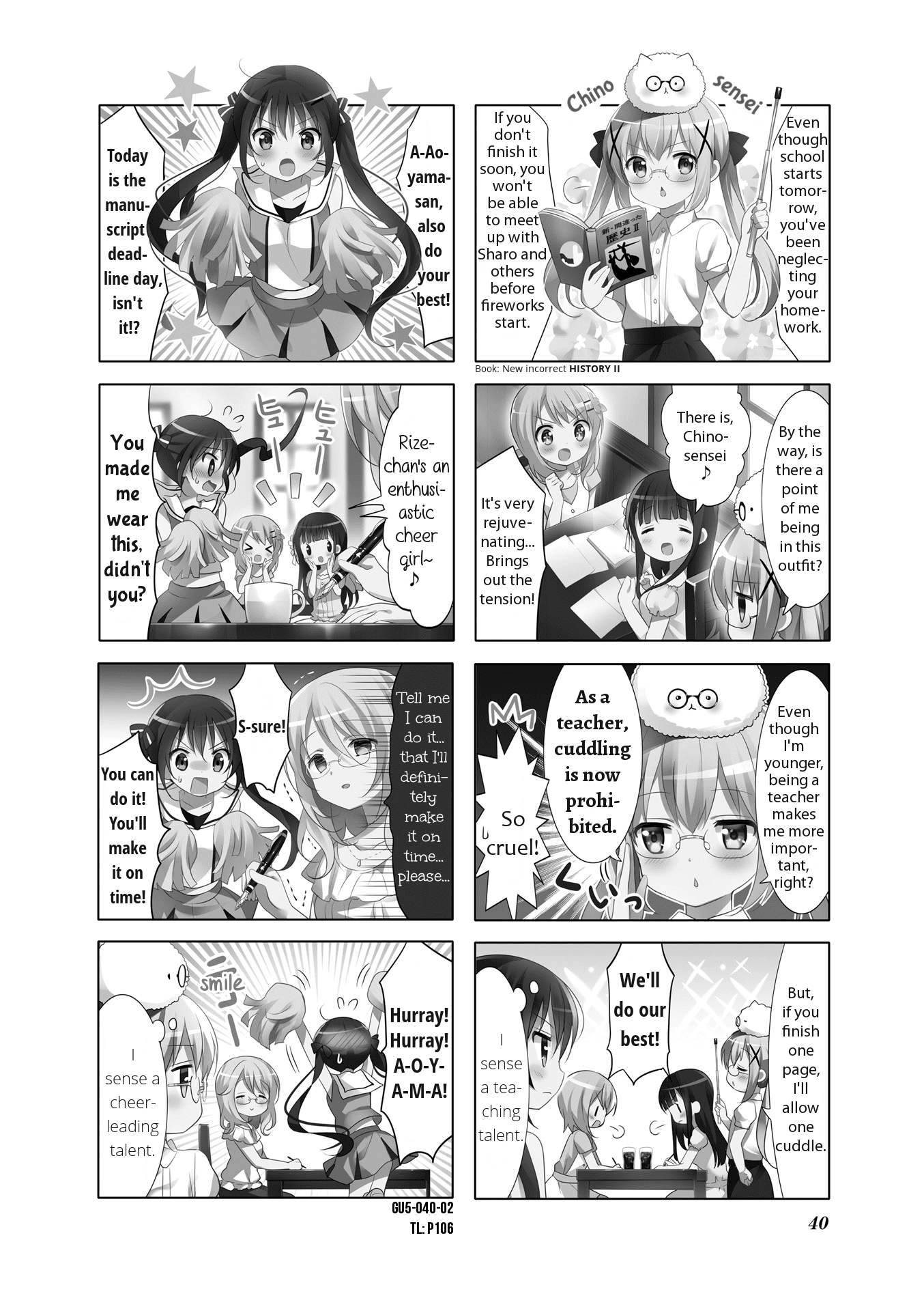 Gochuumon wa Usagi Desu ka? Chapter 5.5 page 2 - Vol.5 Chapter 5