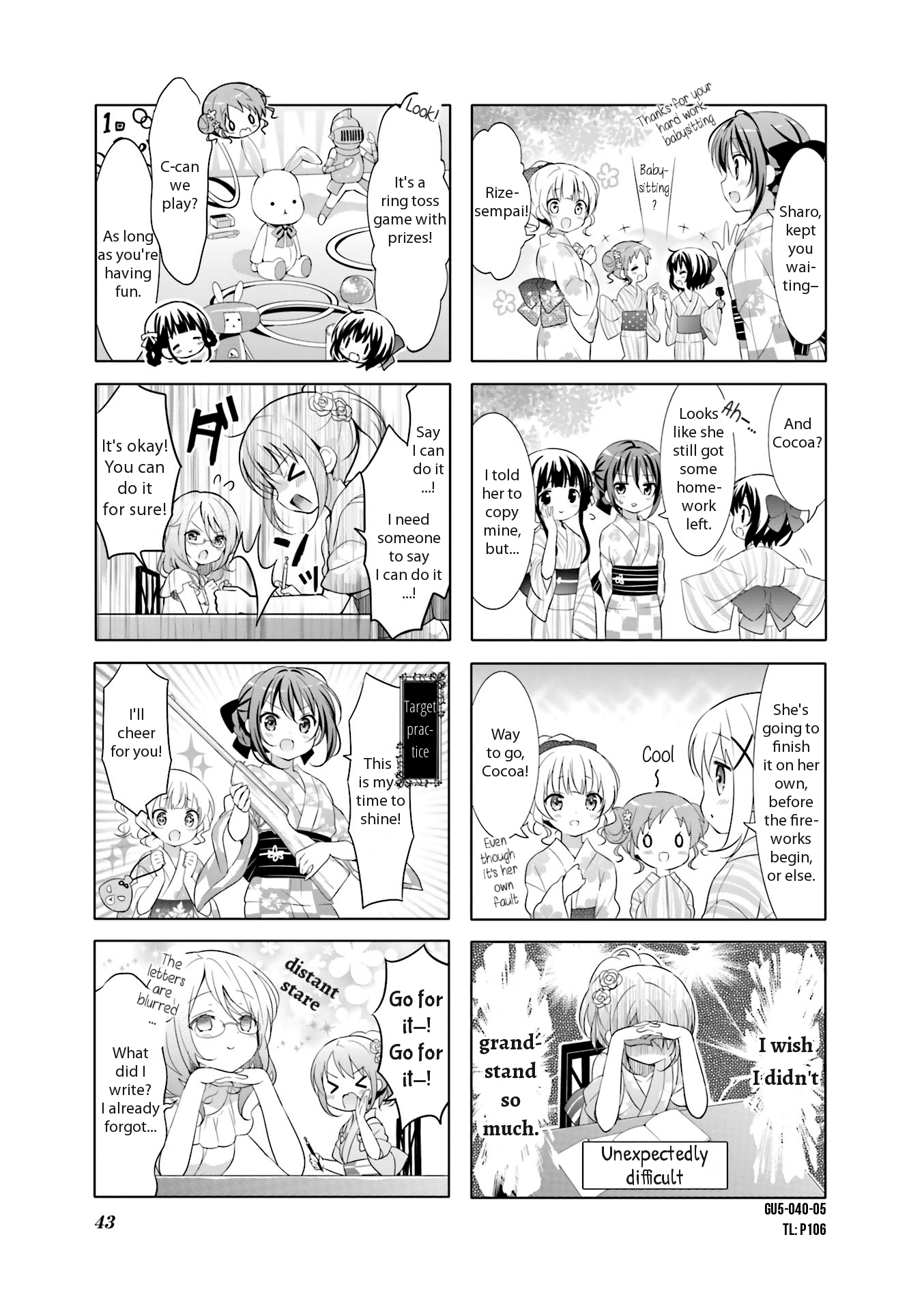 Gochuumon wa Usagi Desu ka? Chapter 5.5 page 5 - Vol.5 Chapter 5