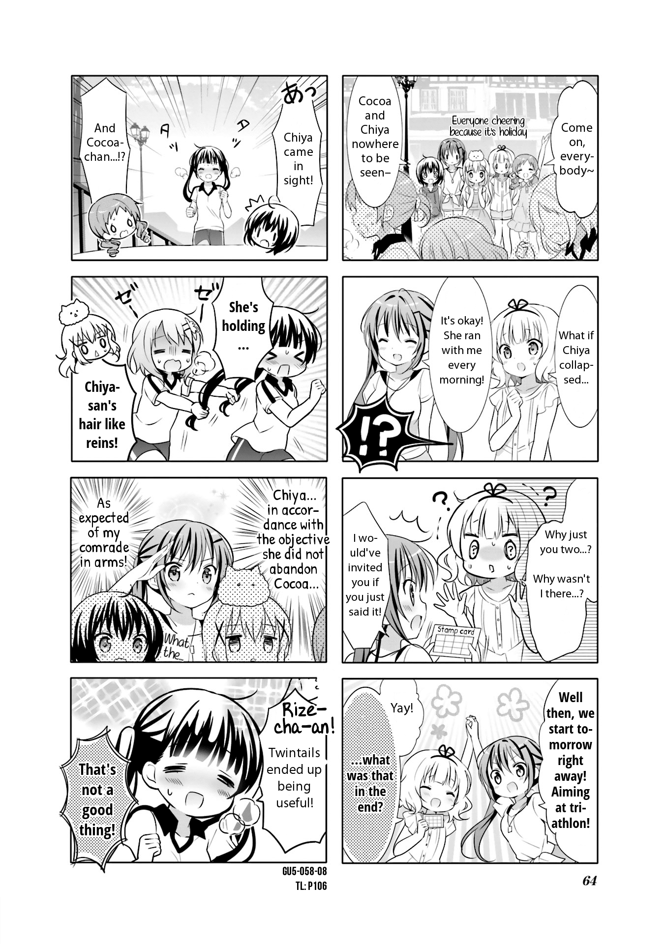 Gochuumon wa Usagi Desu ka? Chapter 5.7 page 8 - Vol.5 Chapter 7