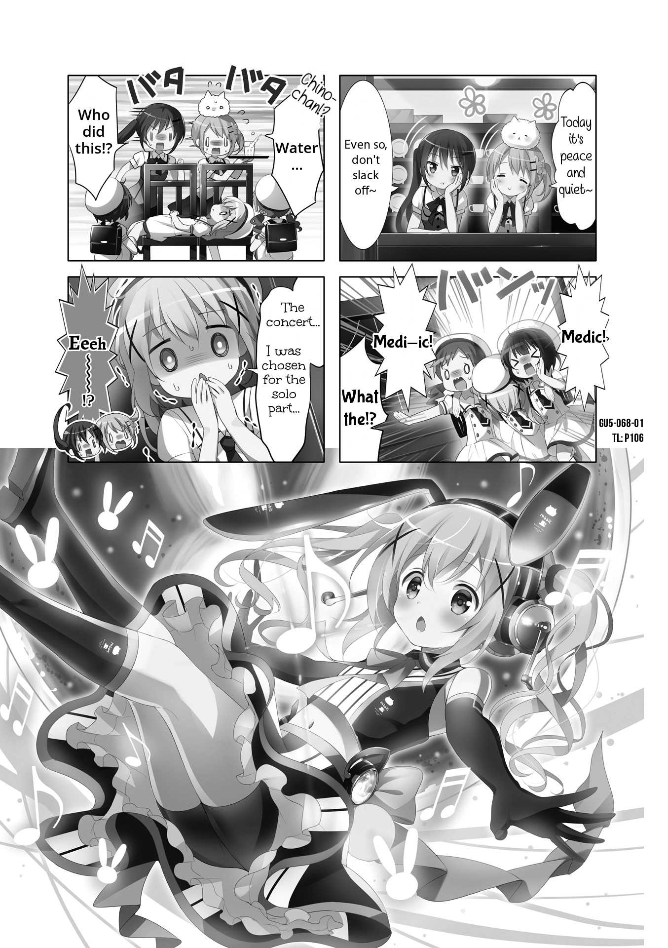 Gochuumon wa Usagi Desu ka? Chapter 5.8 page 1 - Vol.5 Chapter 8