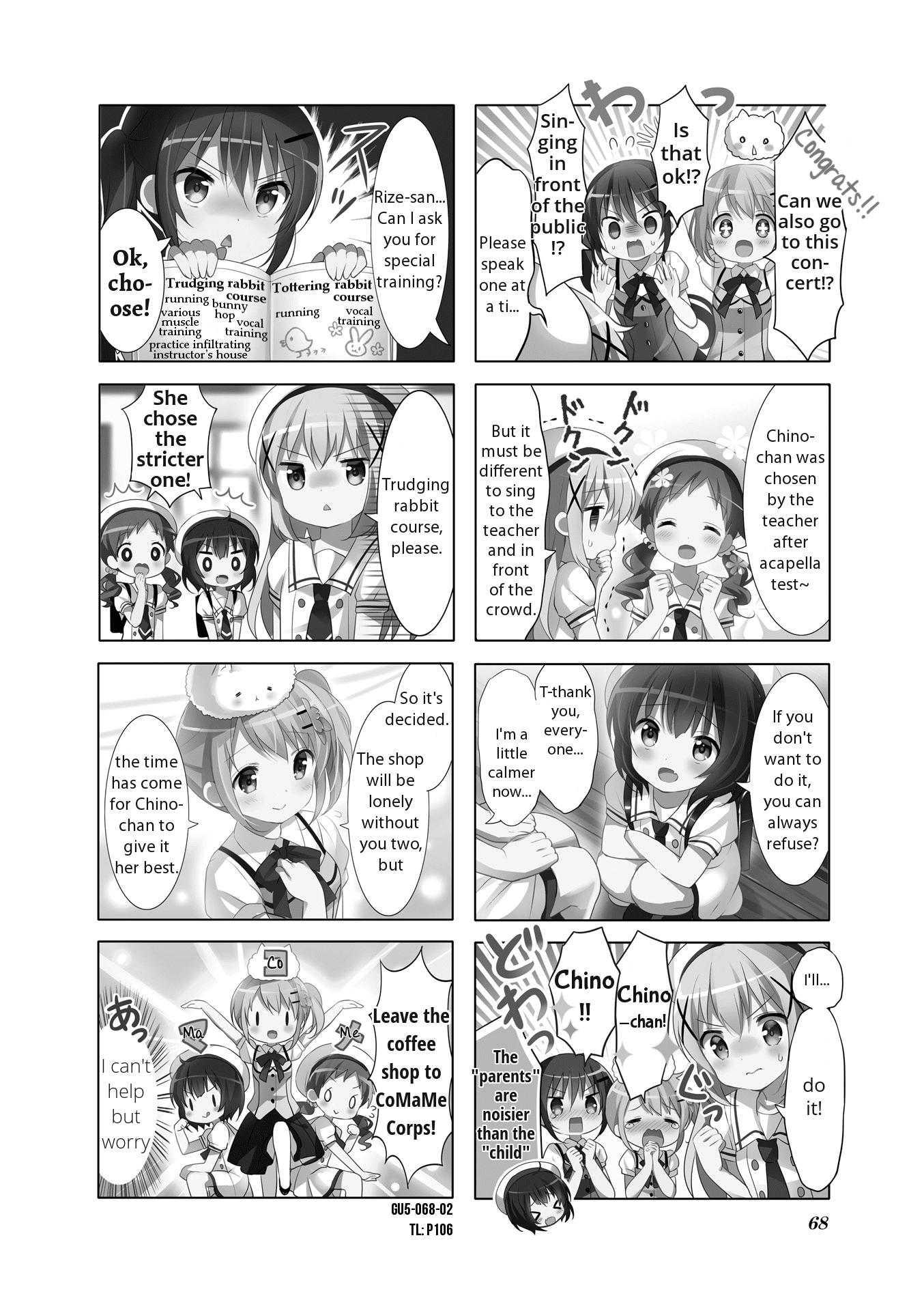 Gochuumon wa Usagi Desu ka? Chapter 5.8 page 2 - Vol.5 Chapter 8