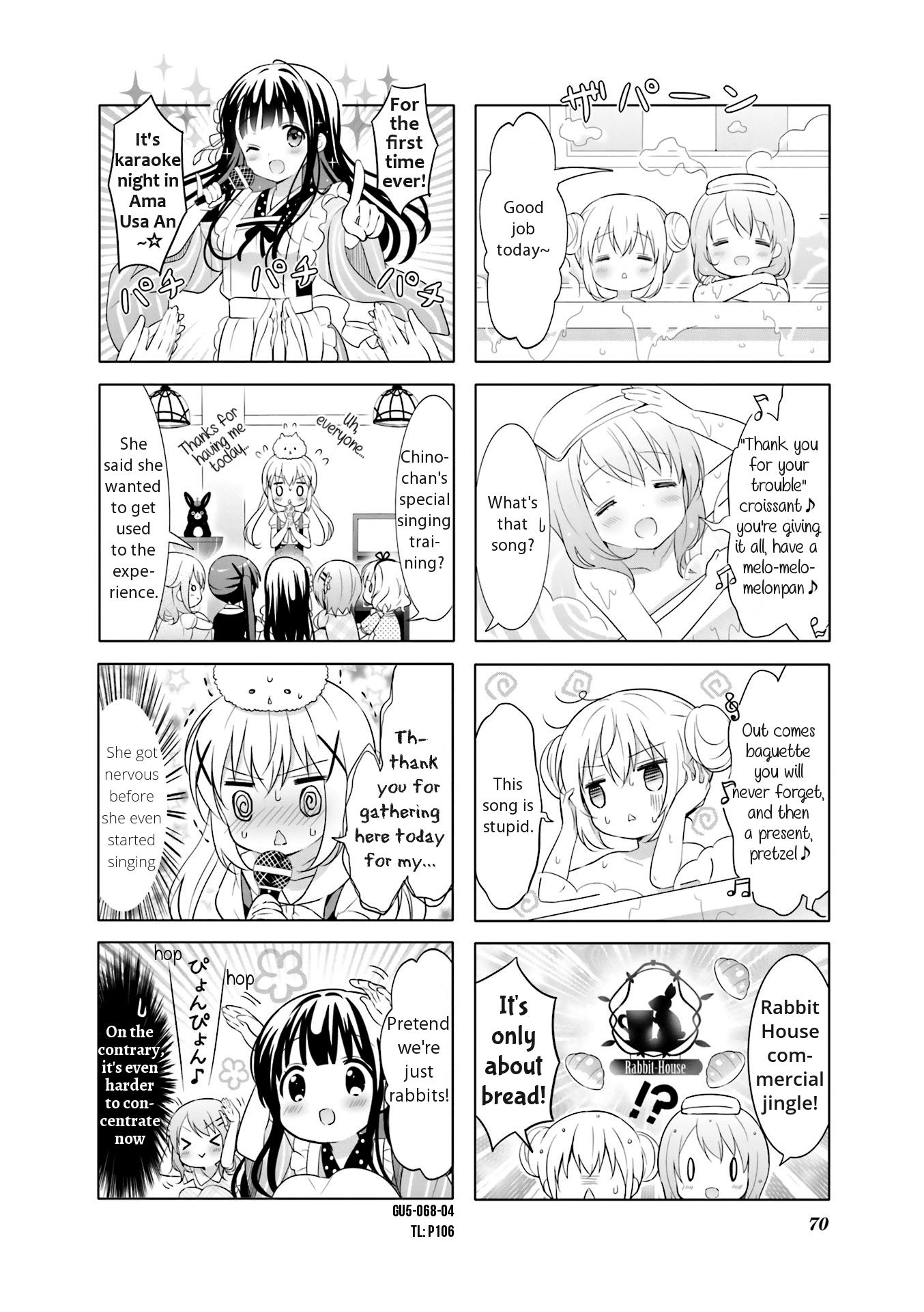 Gochuumon wa Usagi Desu ka? Chapter 5.8 page 4 - Vol.5 Chapter 8